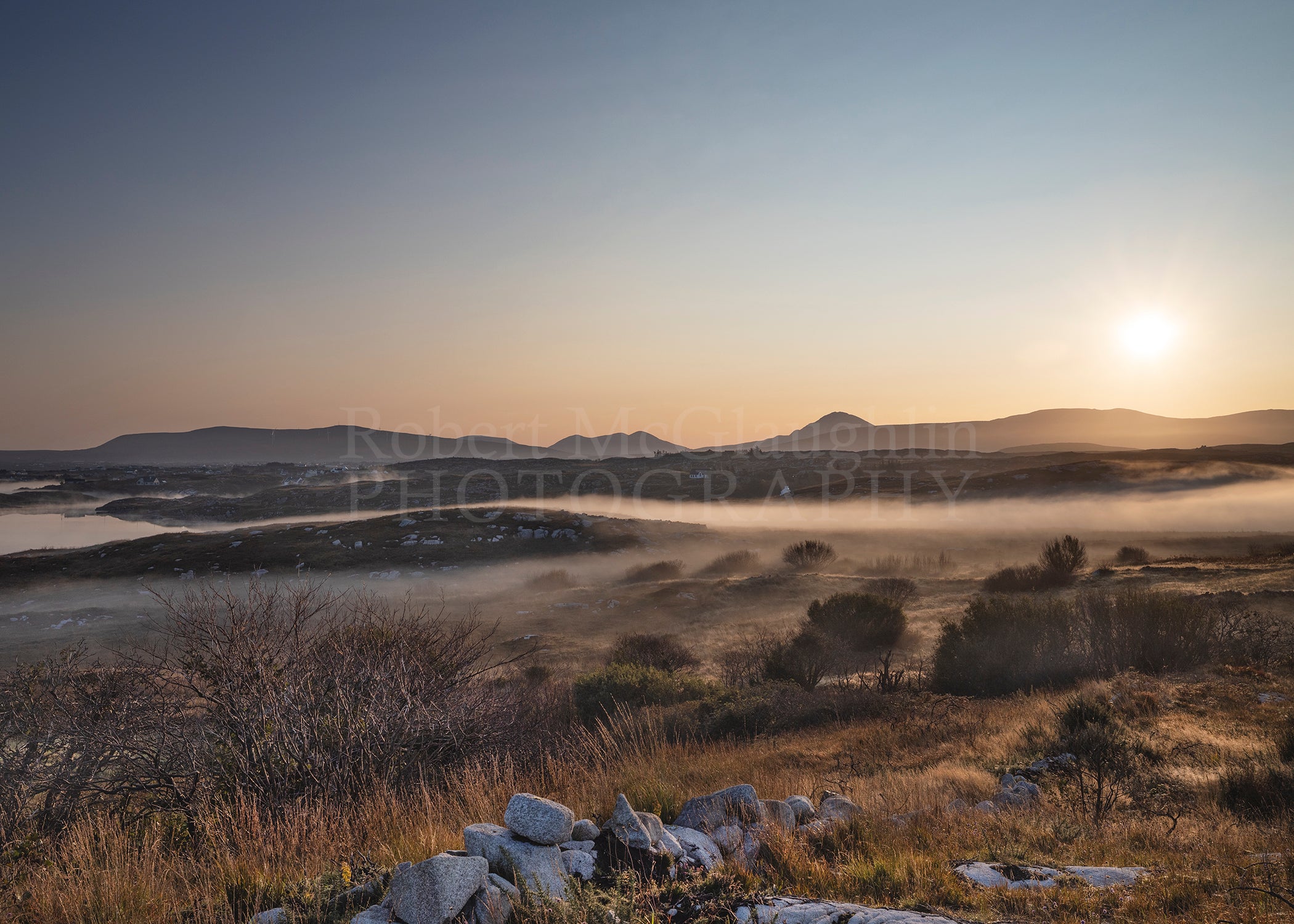 Misty Sunrise, Kincasslagh, Co. Donegal