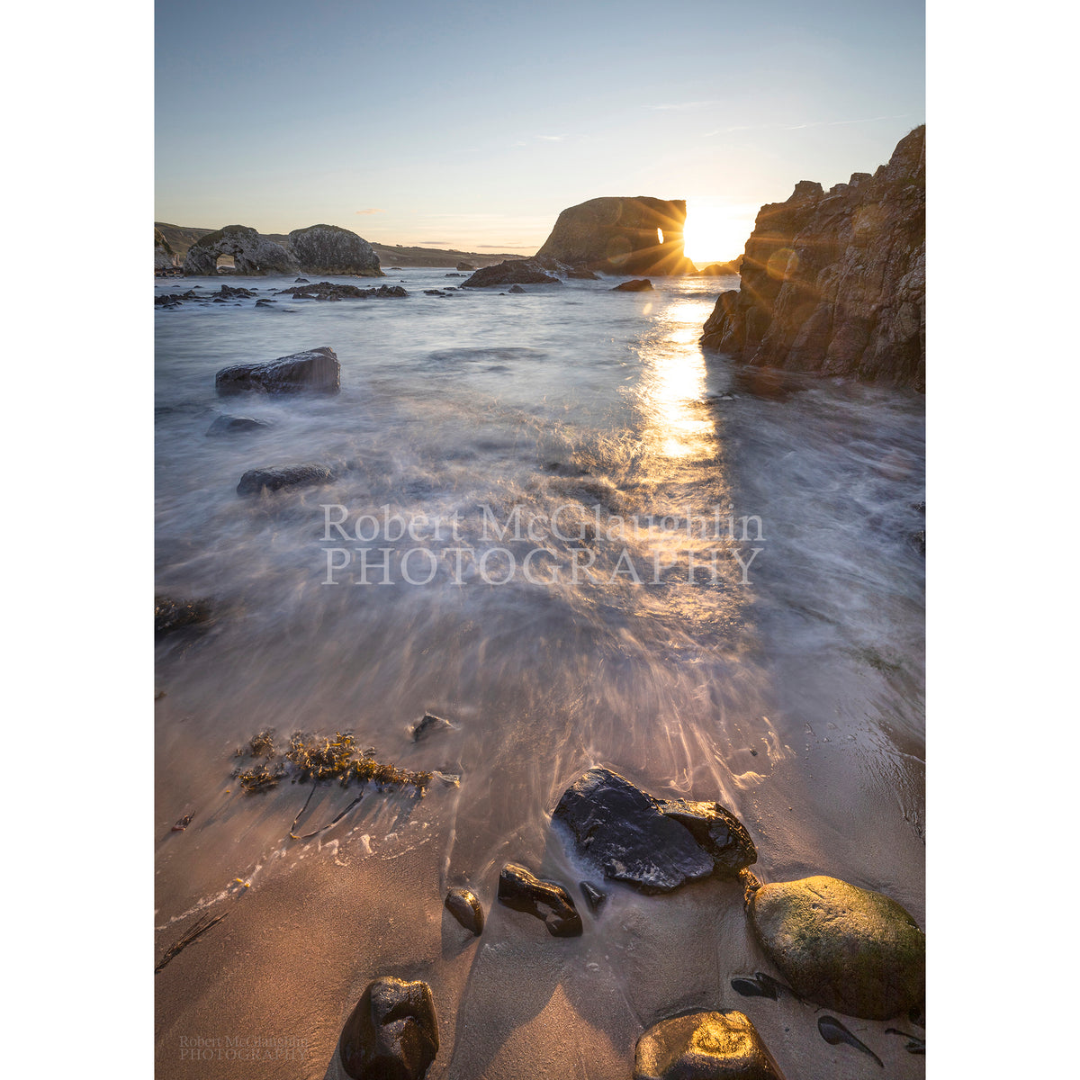 Sunset, Elephant Rock, Ballintoy, Co Antrim