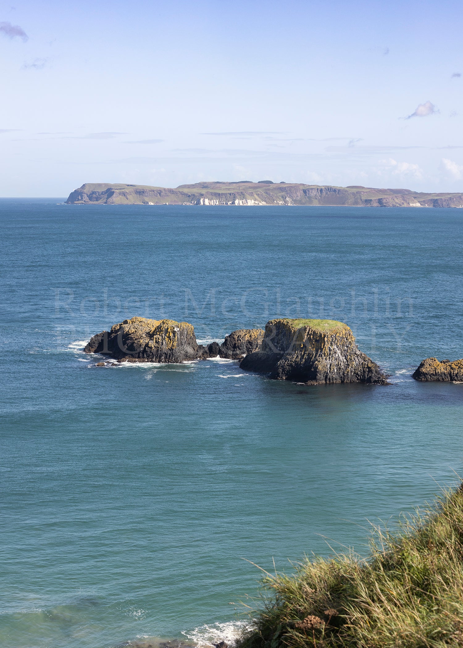 Islands of Carrick-a-Rede, Co. Antrim (portrait)