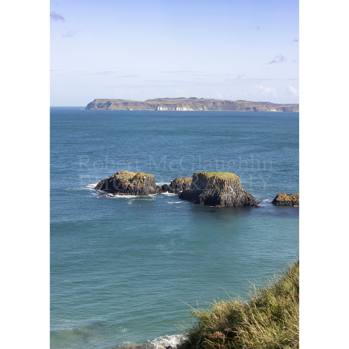 Islands of Carrick-a-Rede, Co. Antrim (portrait)