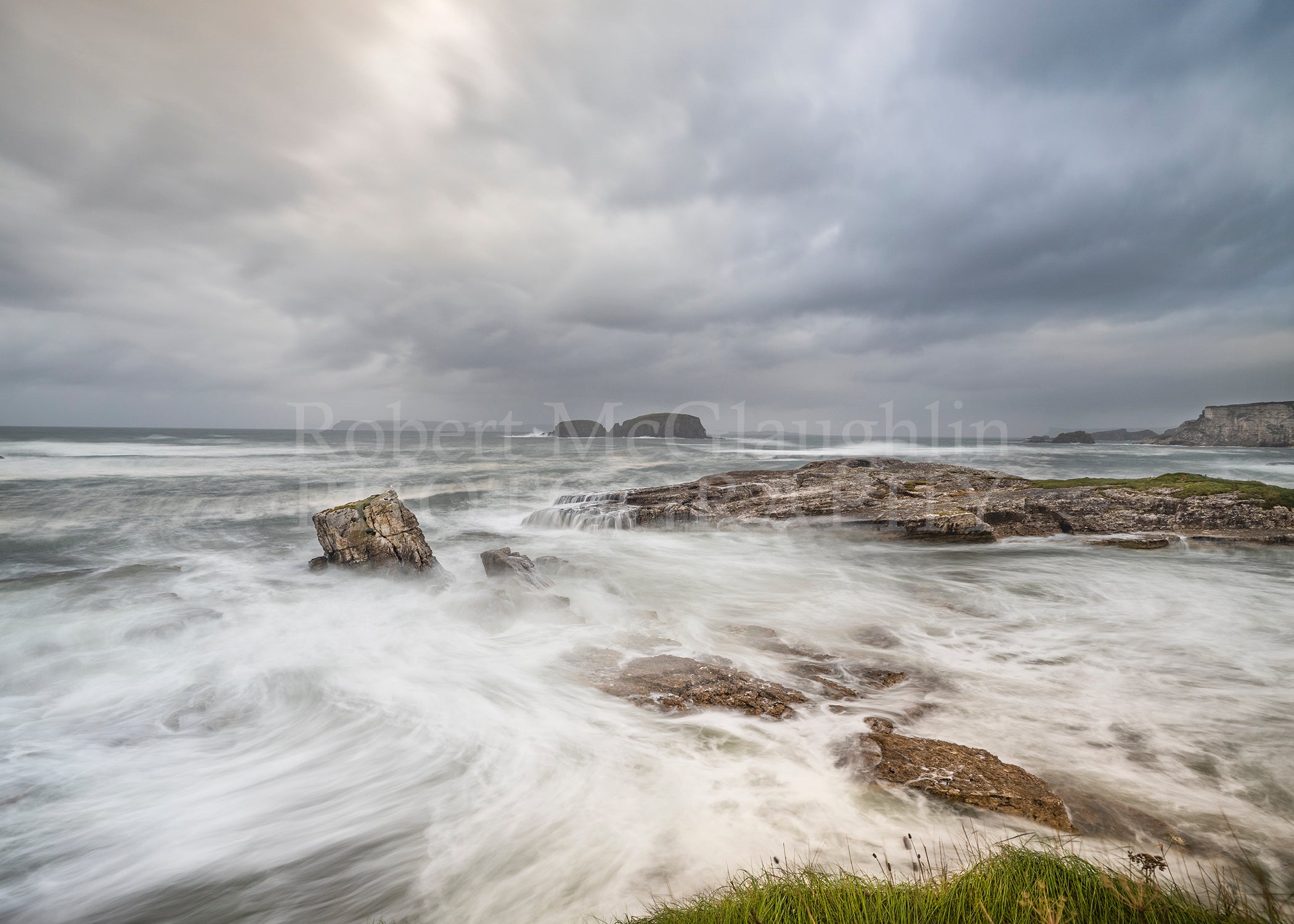 Stormy Day at Ballintoy, Co. Antrim
