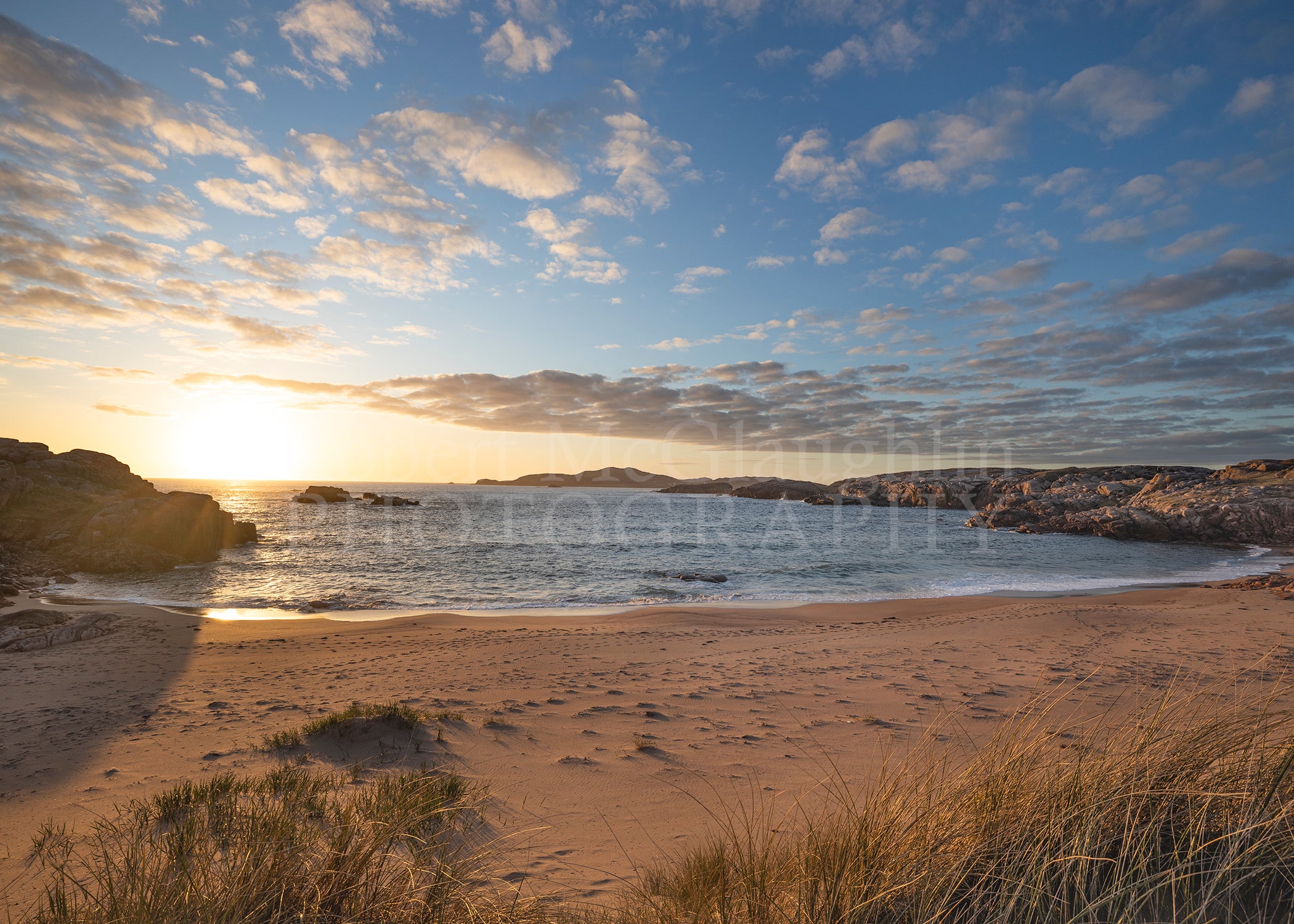 Red Strand Sunset, Cruit Island,Co. Donegal