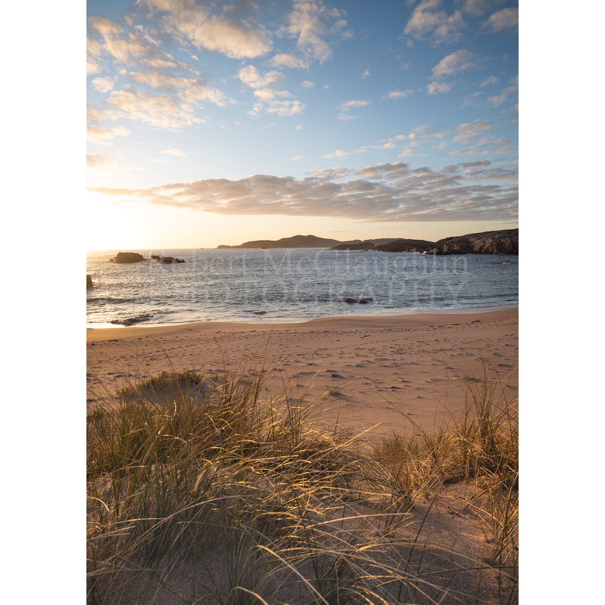 Red Strand Sunset, Cruit Island,Co. Donegal (Portrait)
