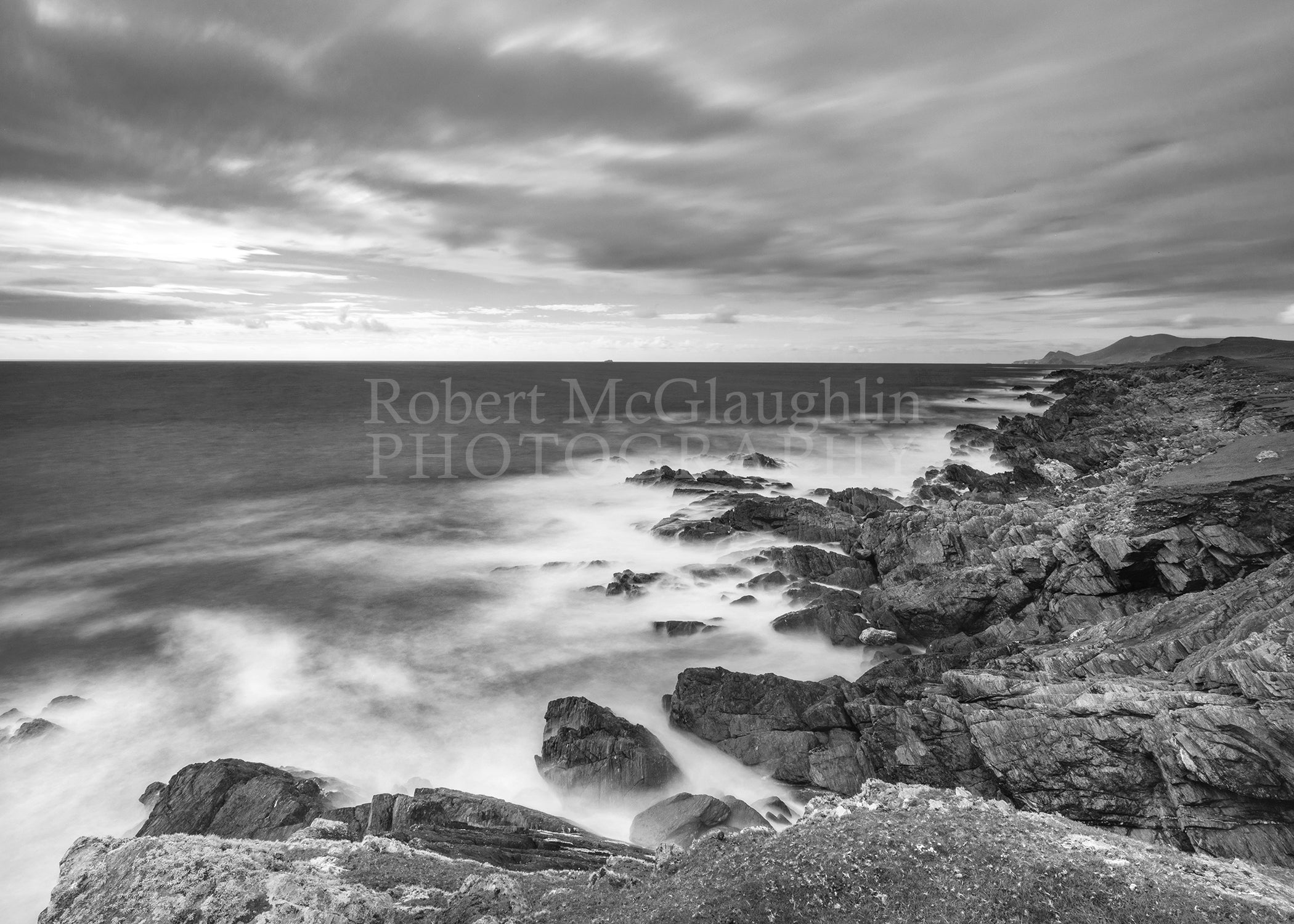 Cloughmore, Achill Island, Co. Mayo (Black and White)