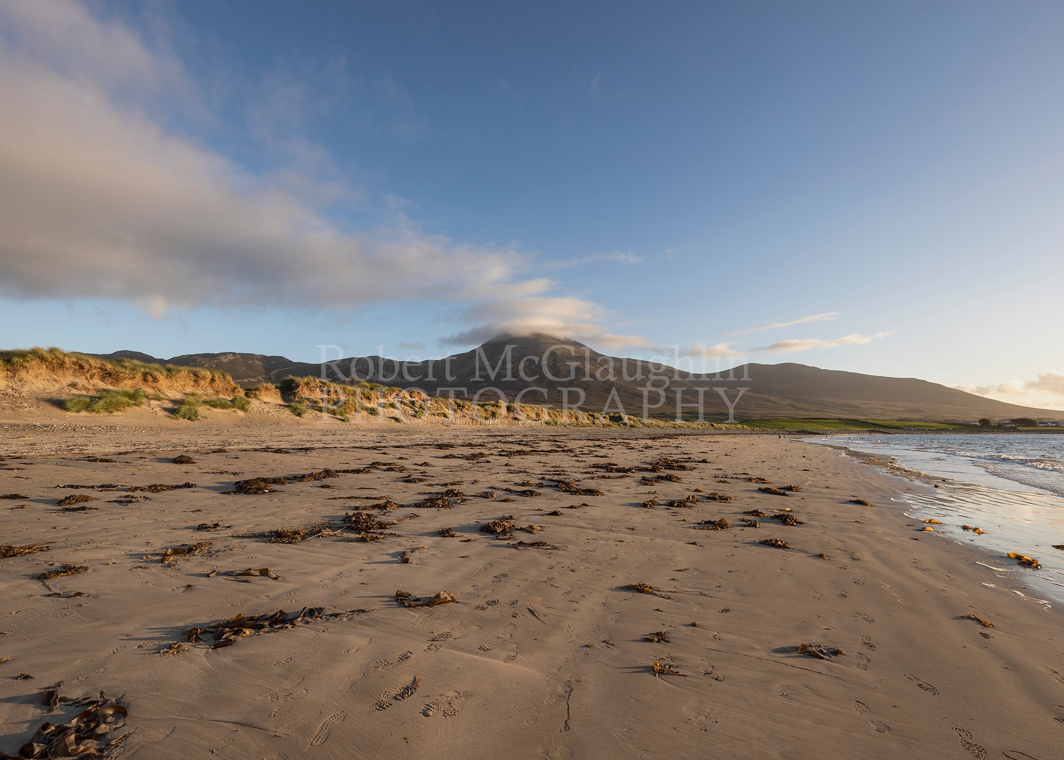 Croagh Patrick from Bertra Strand, Co. Mayo