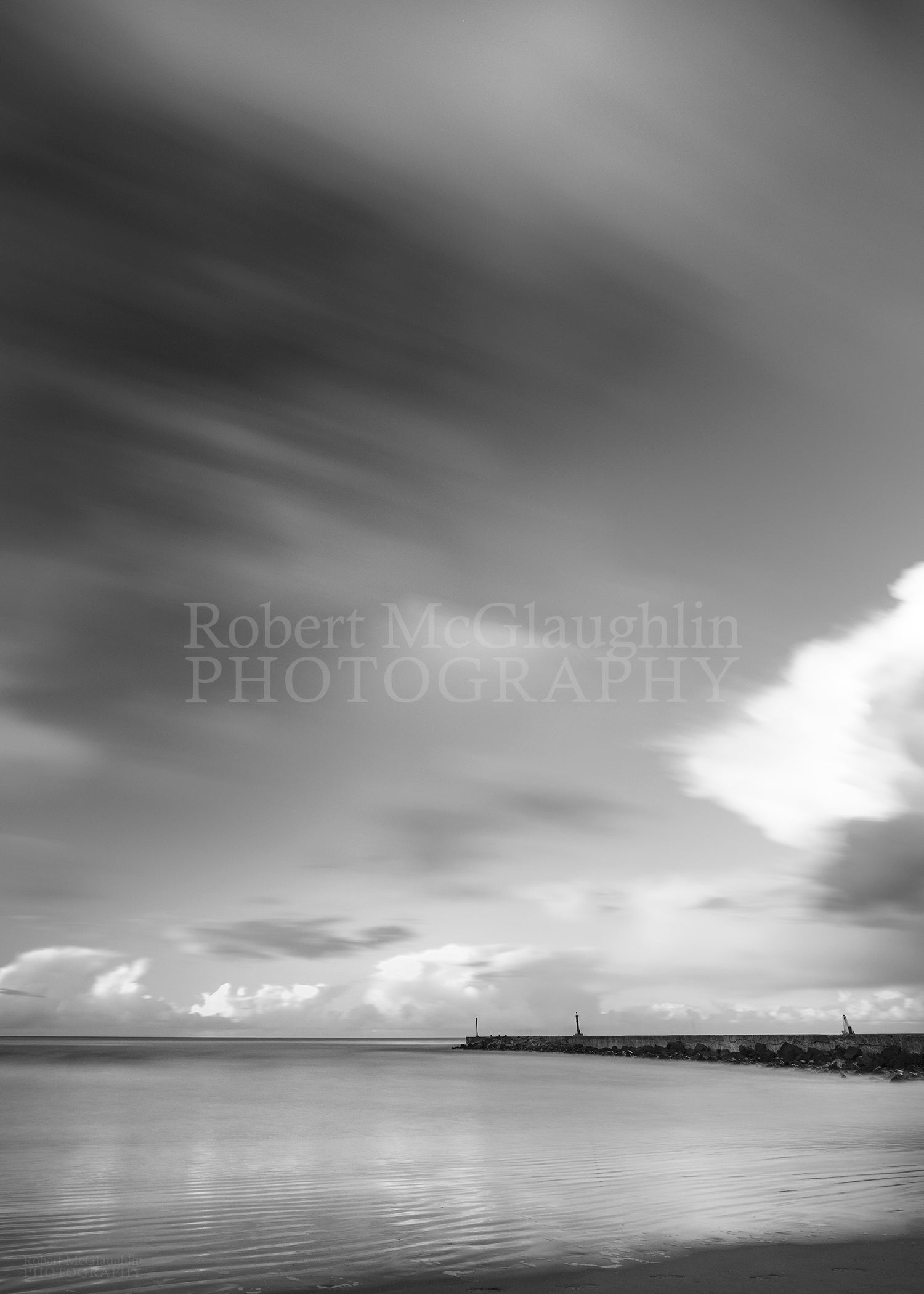The Bar Mouth, Castlerock, Co. Derry/Londonderry (Black and White)