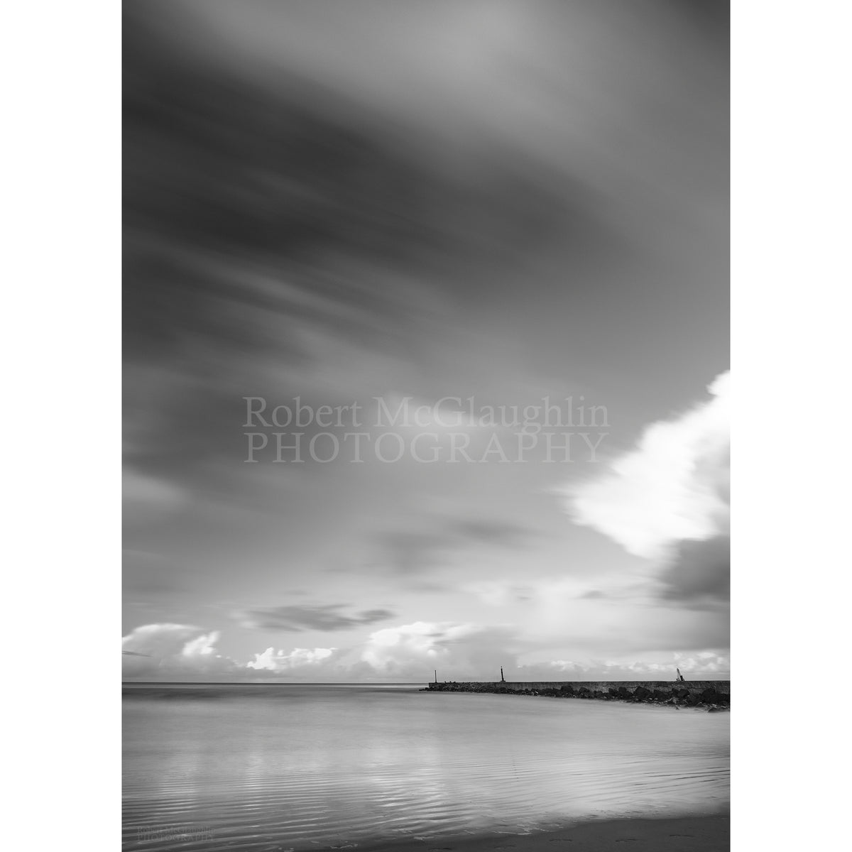 The Bar Mouth, Castlerock, Co. Derry/Londonderry (Black and White)