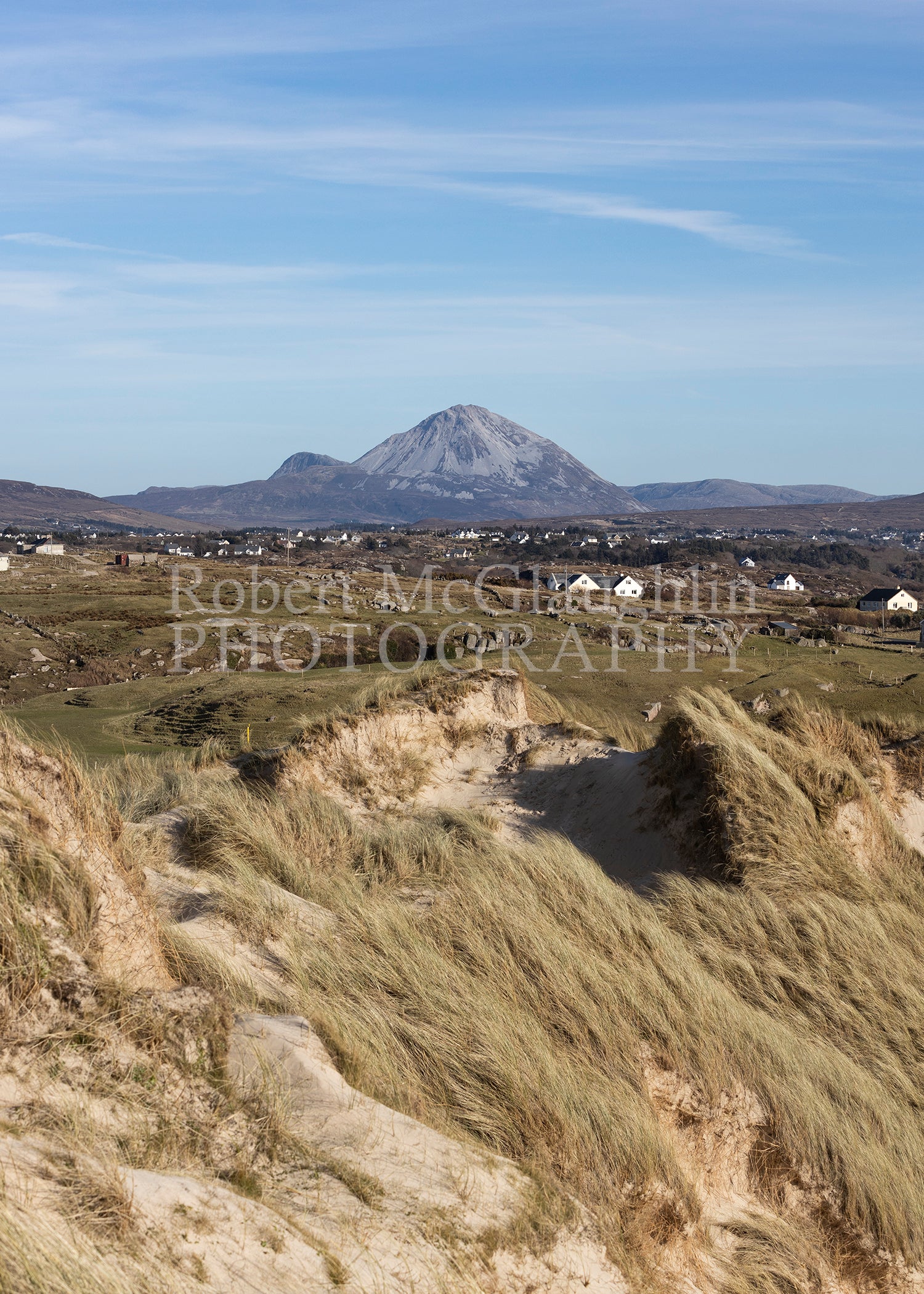 Errigal from Carrick Finn, Co. Donegal