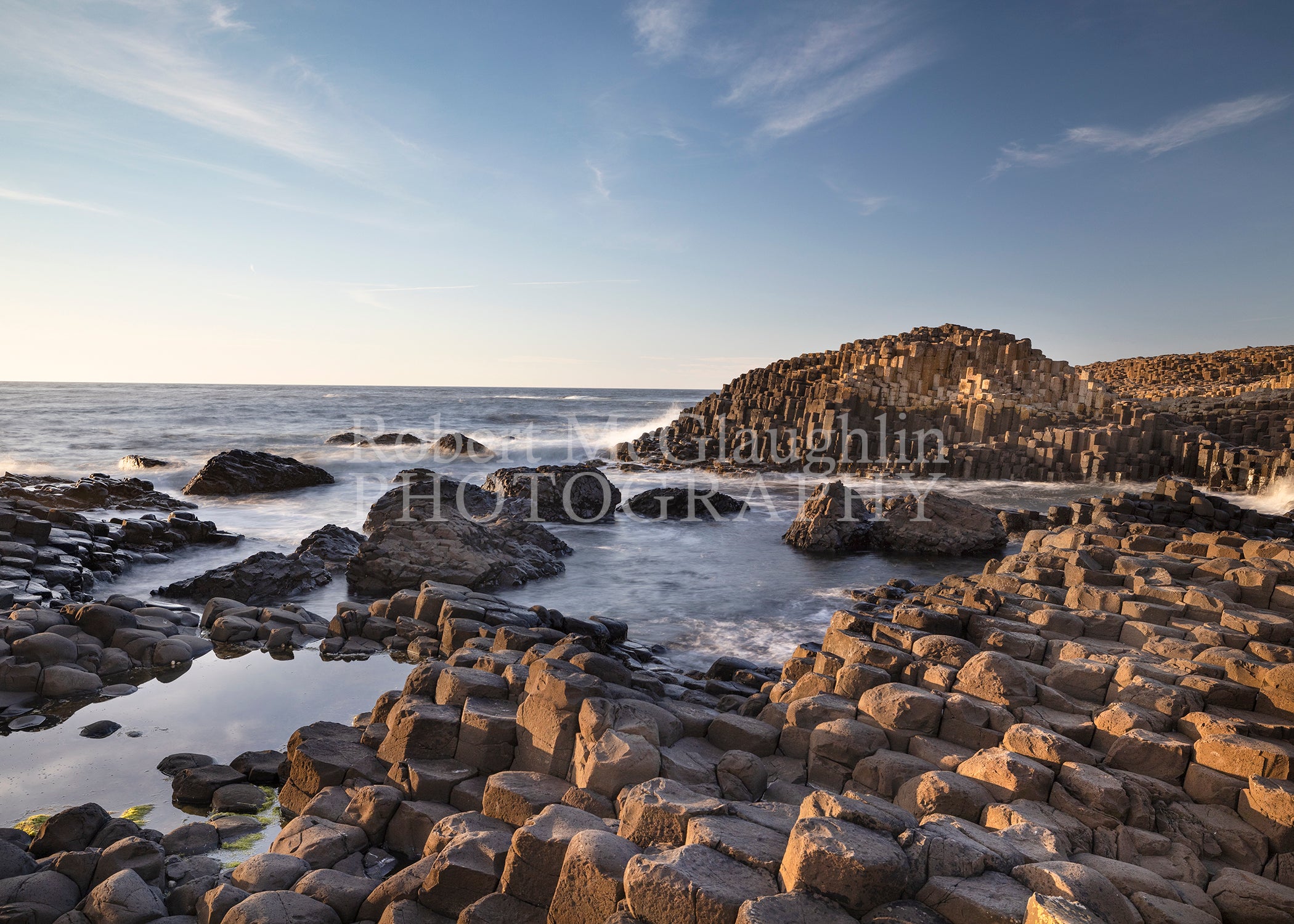 Breaking Waves, Giants Causeway, Co. Antrim