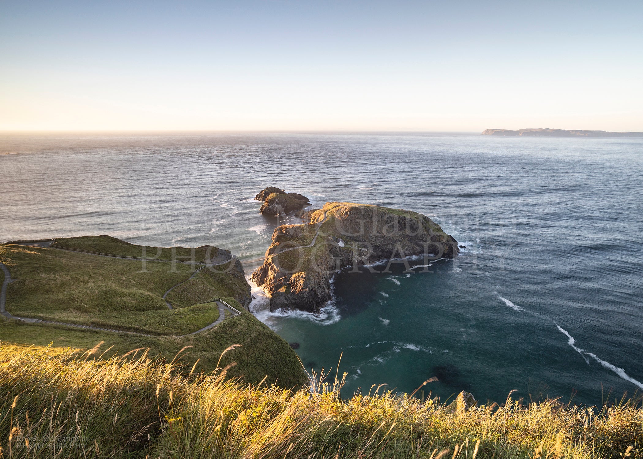 Carrick-a-Rede Sunset, Co. Antrim
