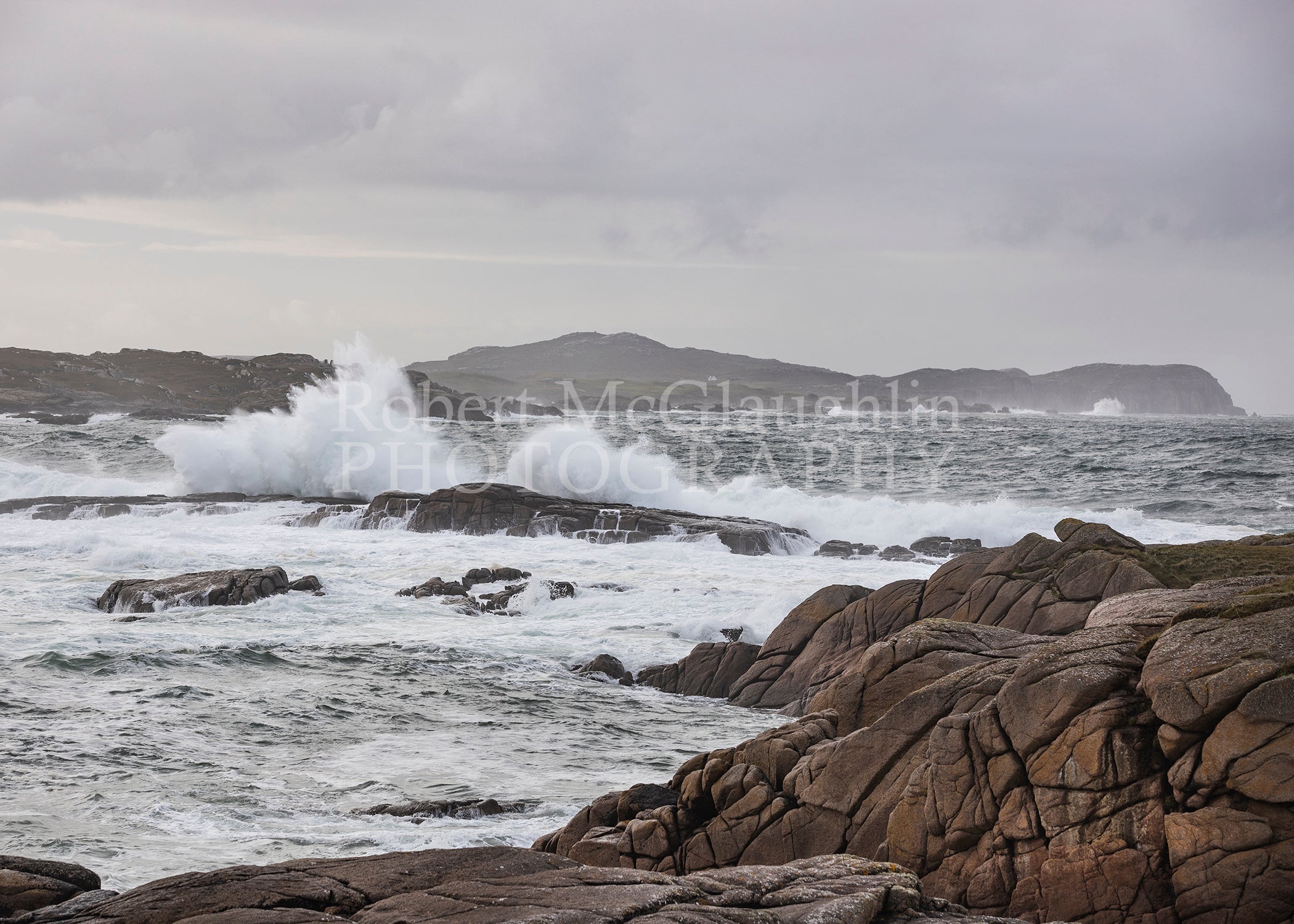 Stormy Day at Mullaghderg, Co. Donegal