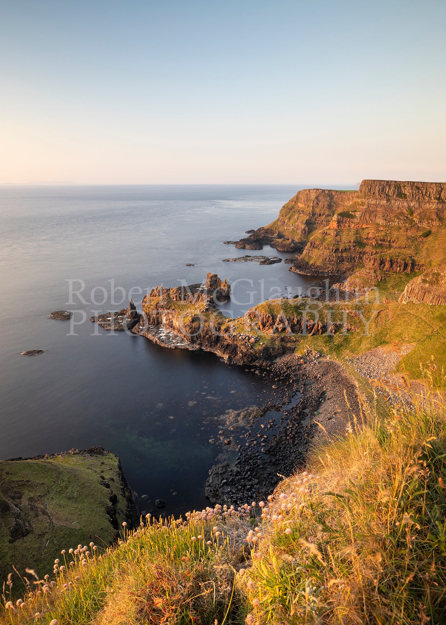 Causeway Summer Sunset, Co. Antrim (Portrait)