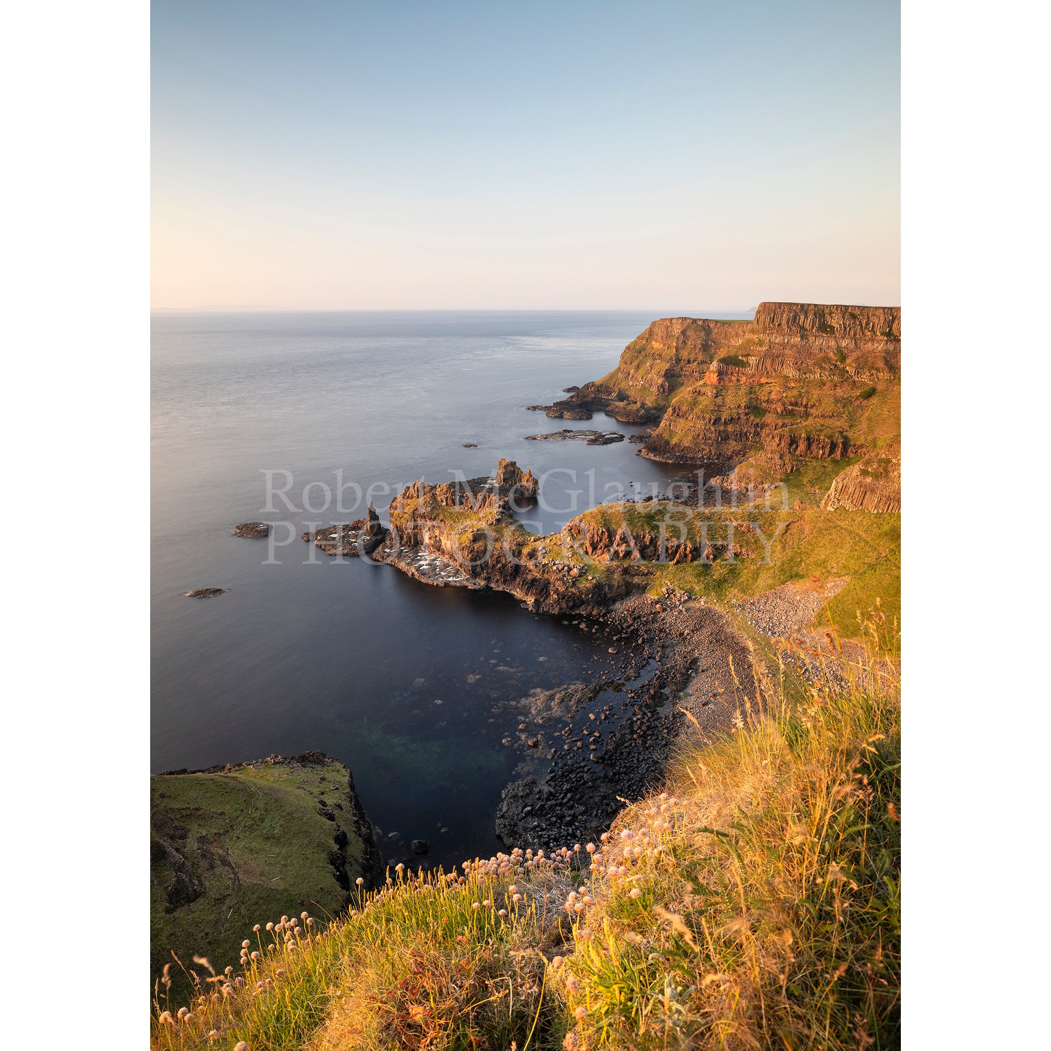 Causeway Summer Sunset, Co. Antrim (Portrait)