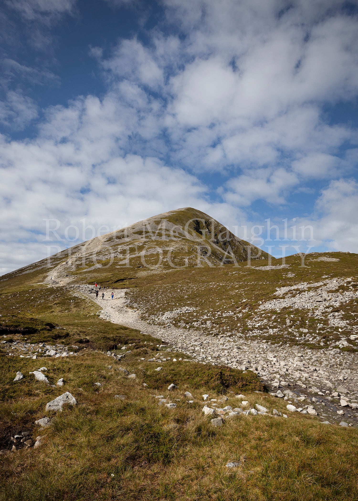 Summer Day on Croagh Patrick, Co. Mayo (Portrait)