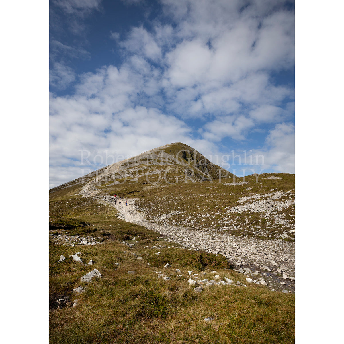 Summer Day on Croagh Patrick, Co. Mayo (Portrait)