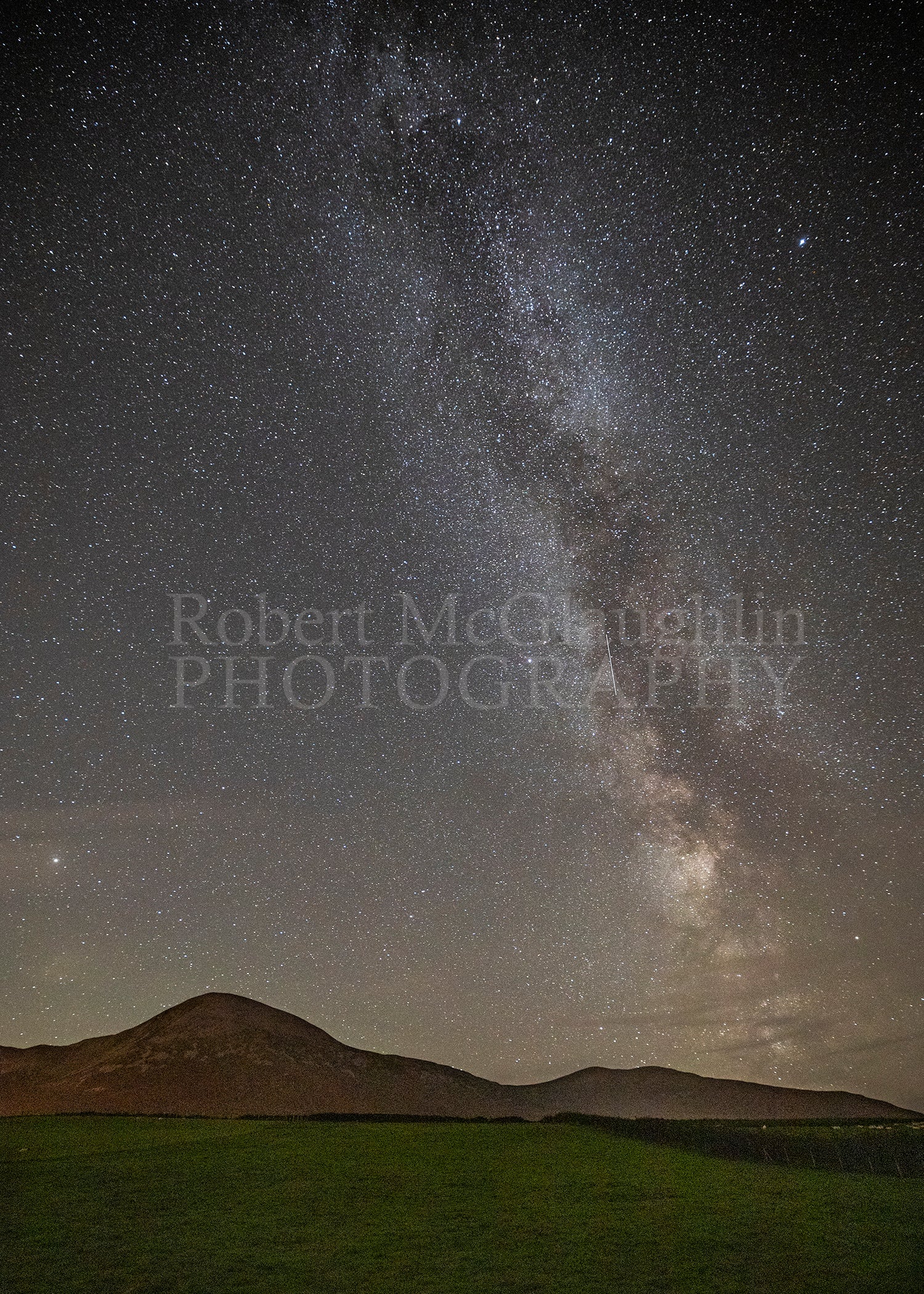 Milky Way over Croagh Patrick, Co. Mayo