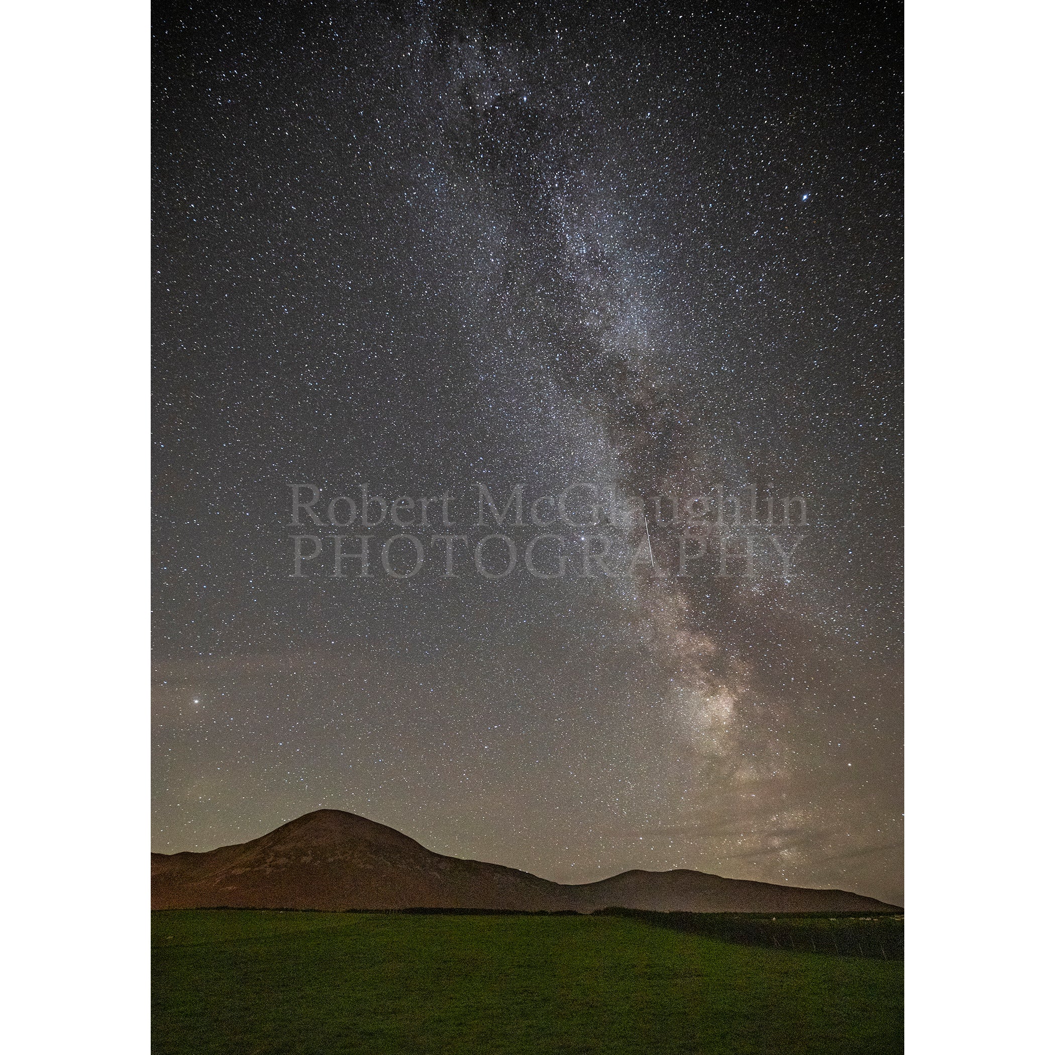 Milky Way over Croagh Patrick, Co. Mayo