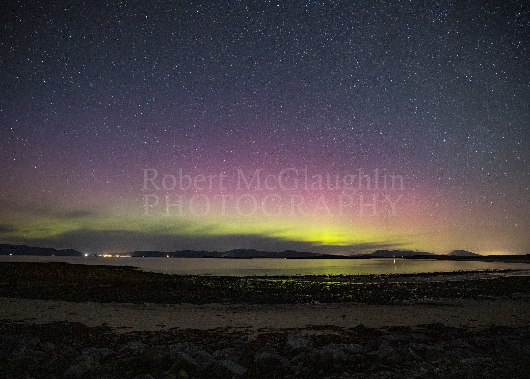 Aurora over Achill Island, Co. Mayo