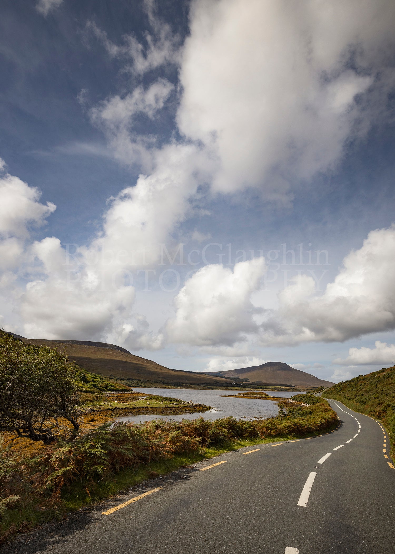 Clouds over Claggan Mountain, Co. Mayo (Portrait)