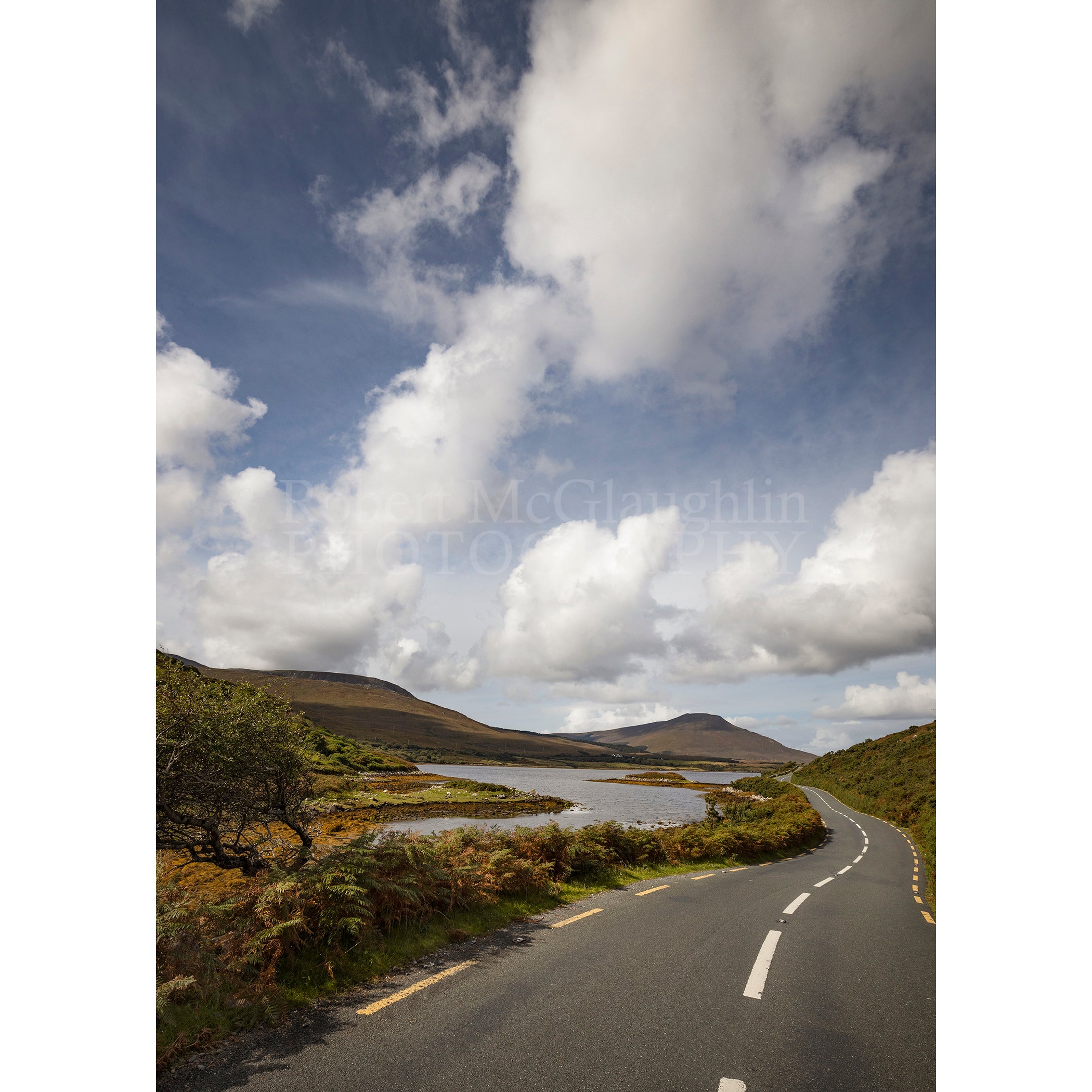 Clouds over Claggan Mountain, Co. Mayo (Portrait)