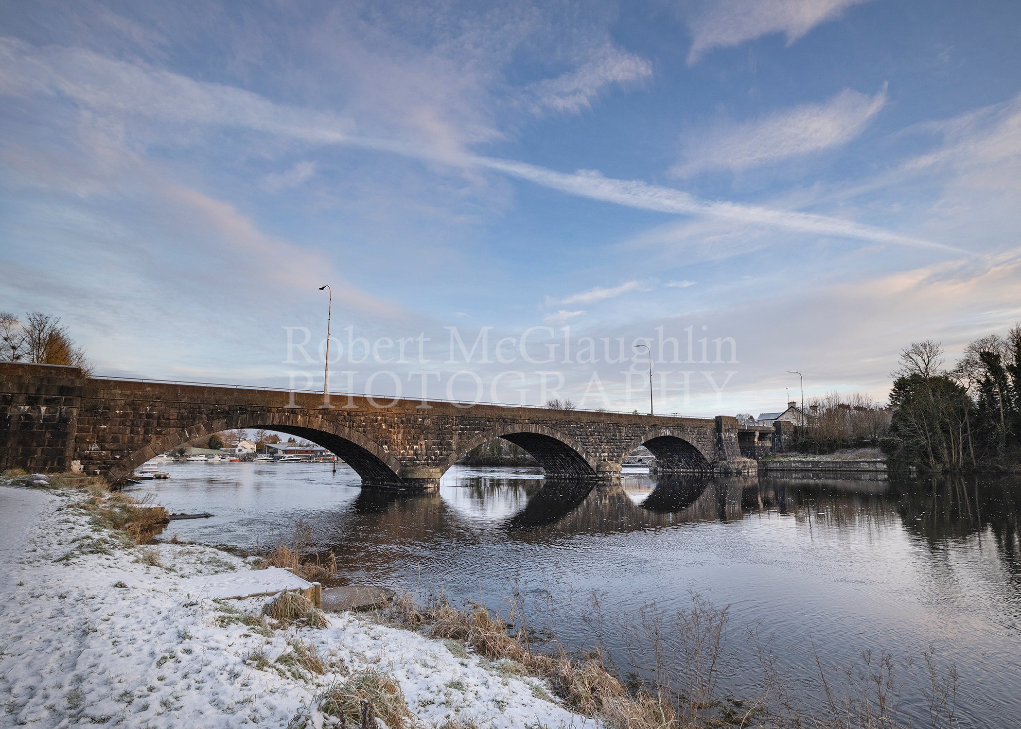 Portglenone Bridge in the Snow, Co. Antrim