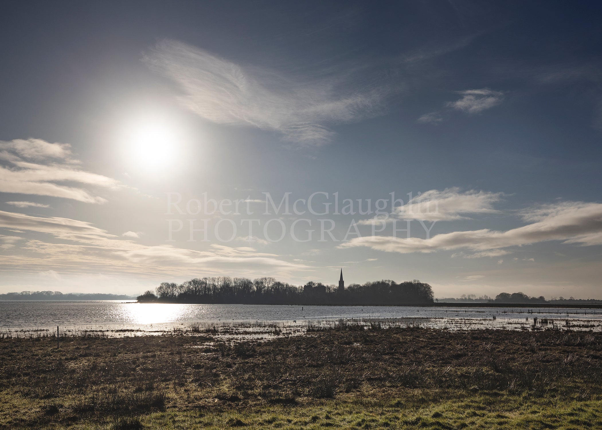 Winters Morning on Church Island, Bellaghy