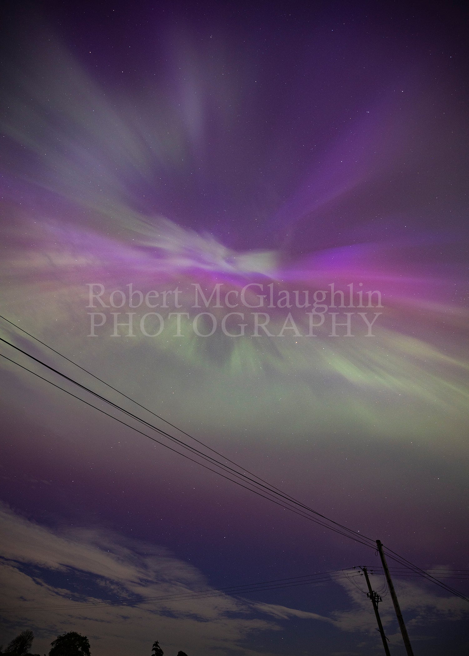 Aurora over Magherafelt, Co. Derry/Londonderry 4