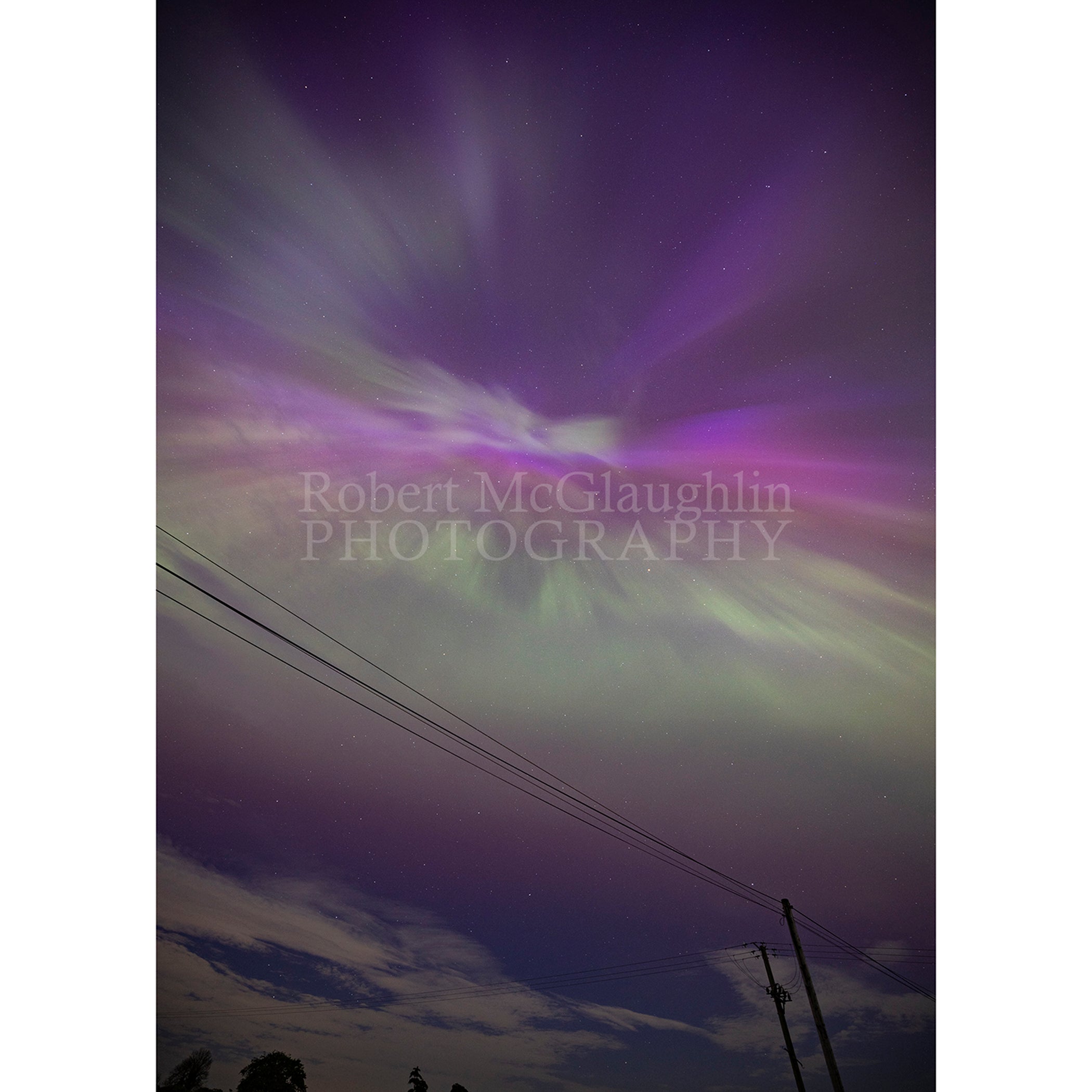 Aurora over Magherafelt, Co. Derry/Londonderry 4