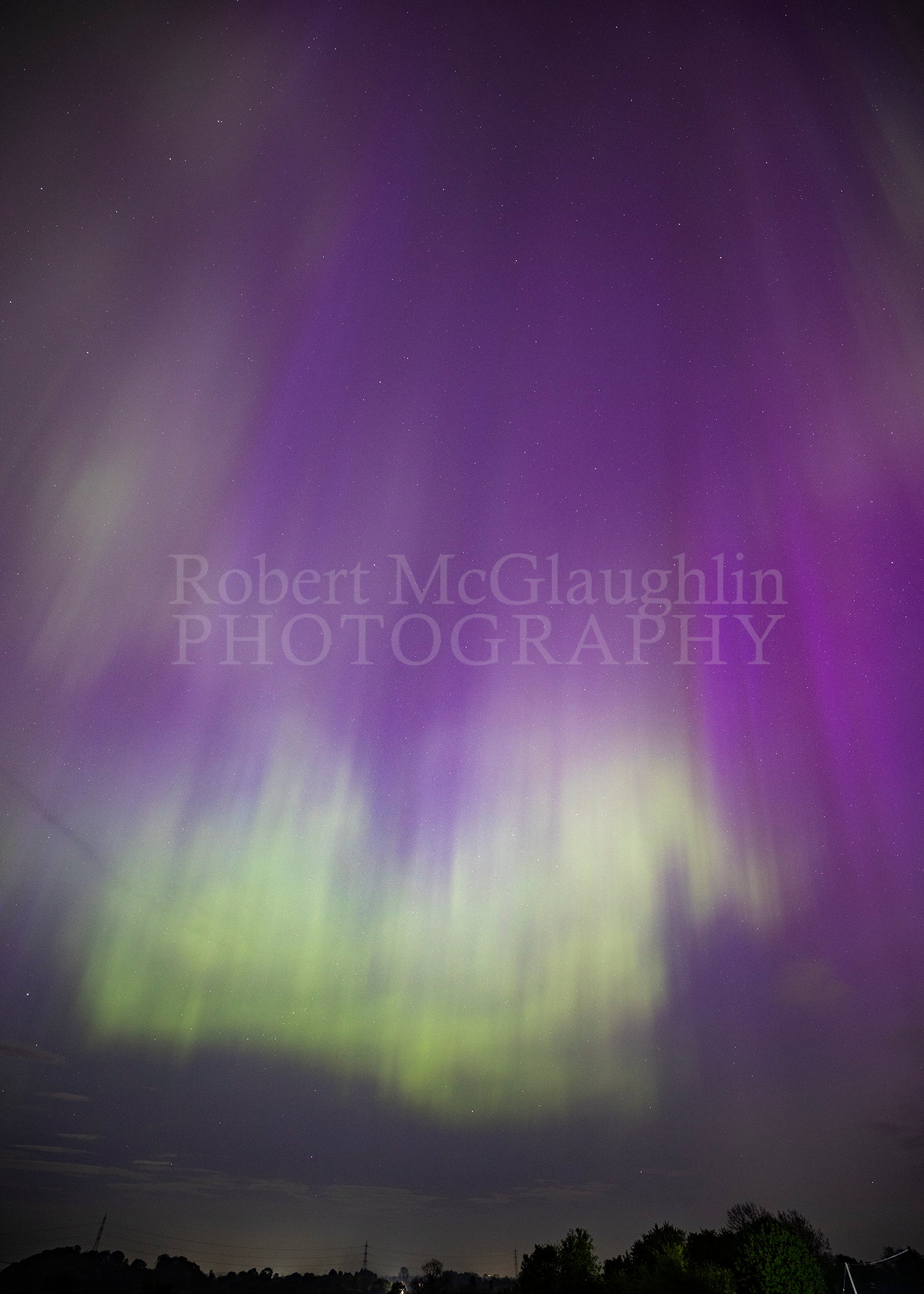 Aurora over Magherafelt, Co. Derry/Londonderry 5