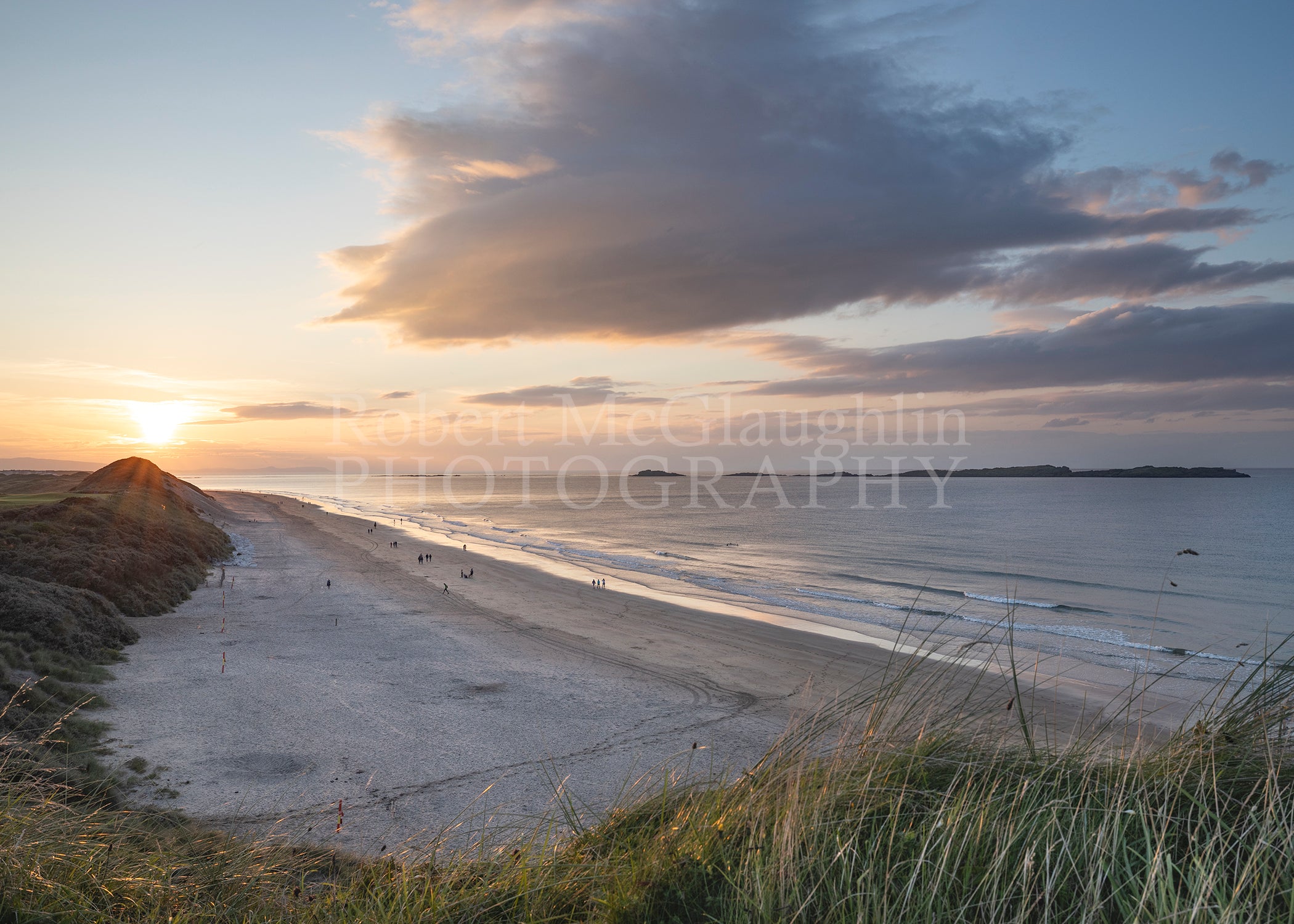 Sunset over Whiterocks, Co. Antrim 2