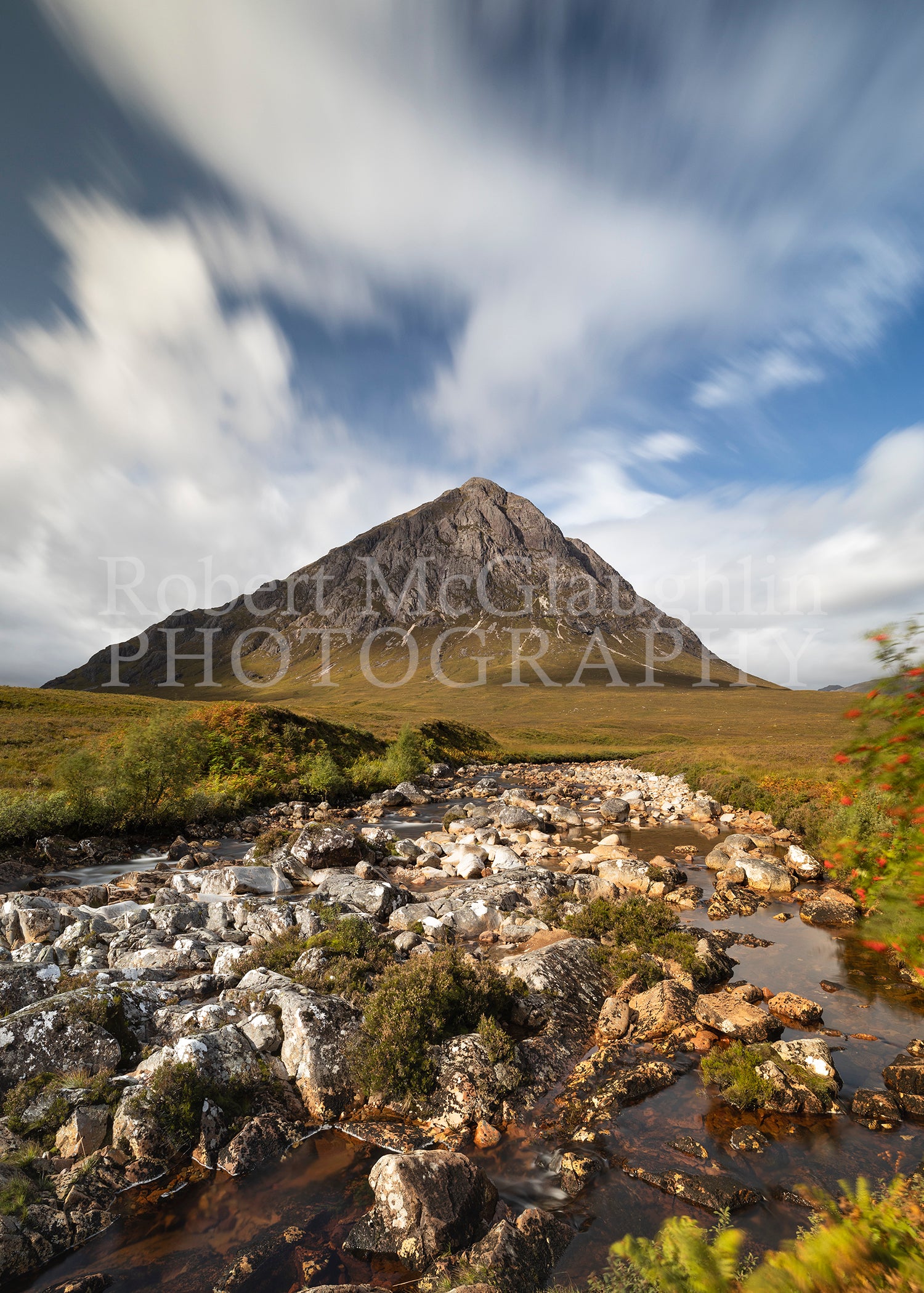Ben Etive River, Scotland (portrait)