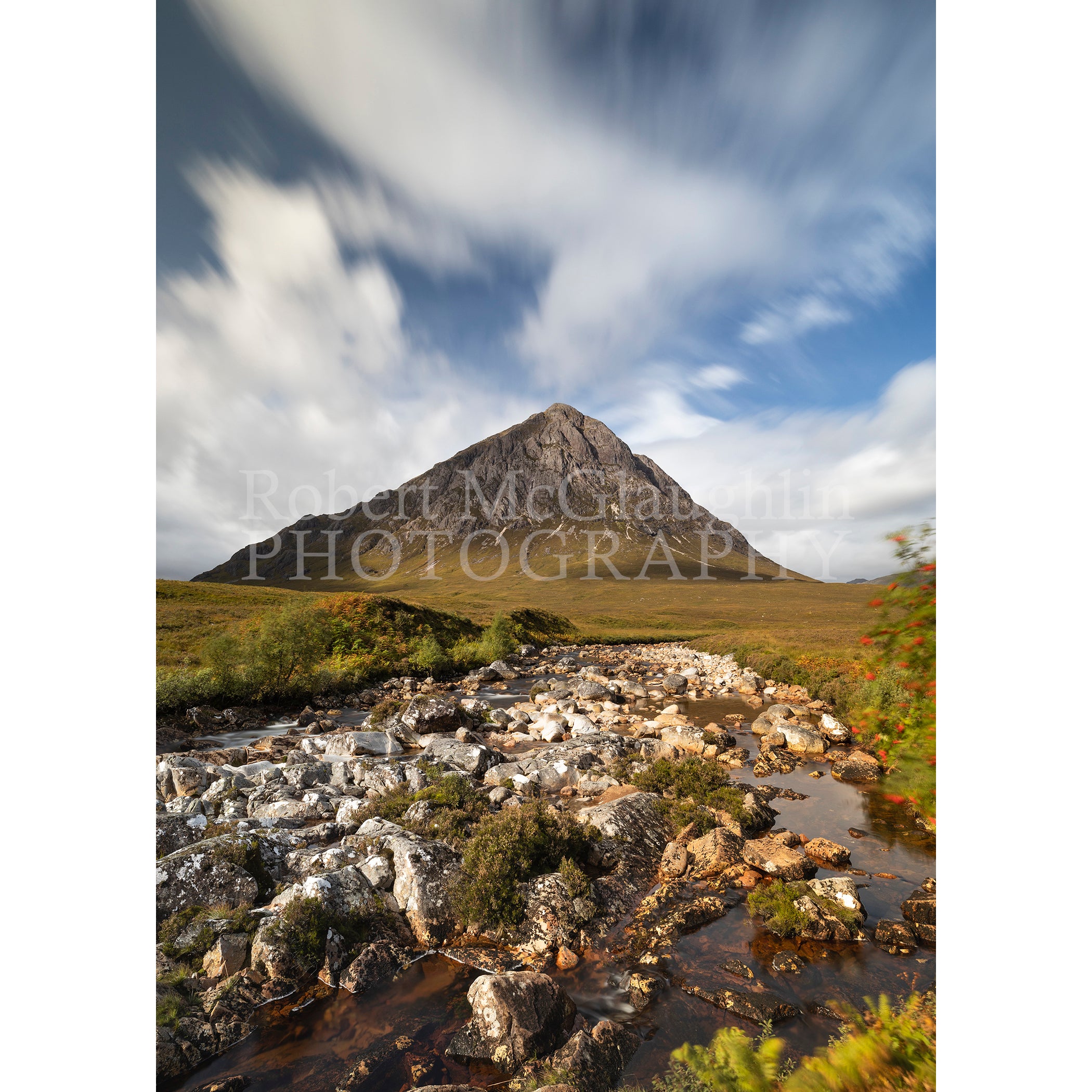 Ben Etive River, Scotland (portrait)