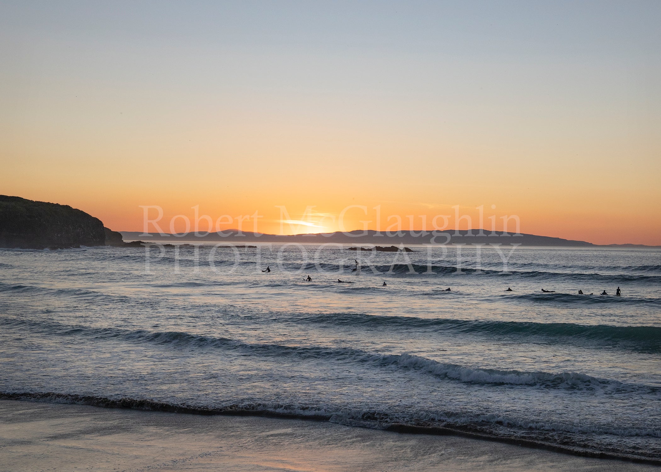 Golden Light, West Strand, Portrush, Co. Antrim
