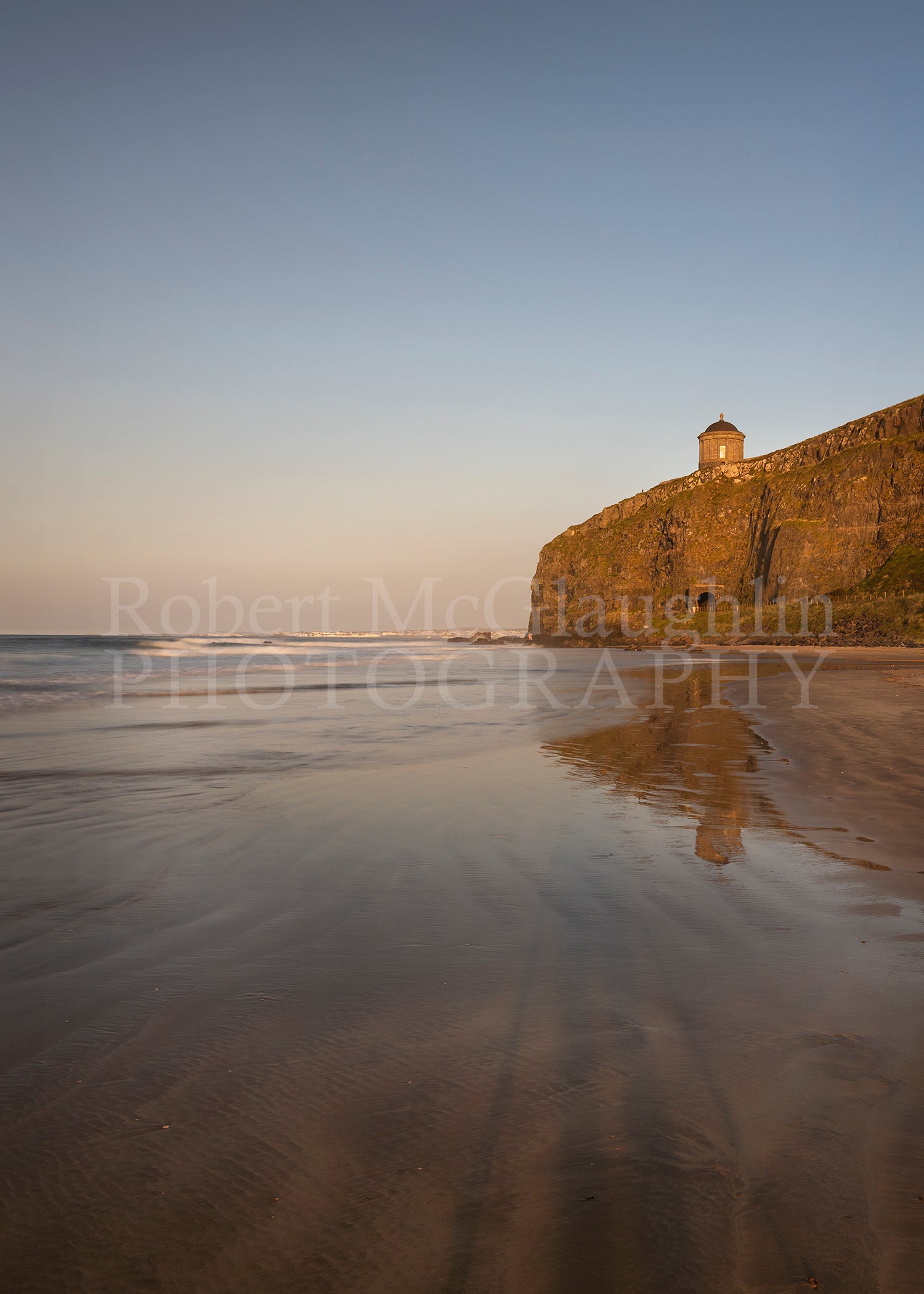 Reflections at Downhill Beach, Co. Derry/Londonderry (Portrait)