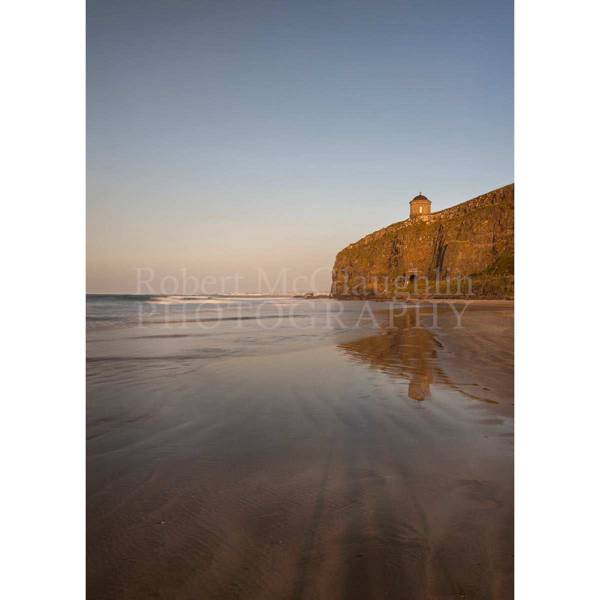 Reflections at Downhill Beach, Co. Derry/Londonderry (Portrait)