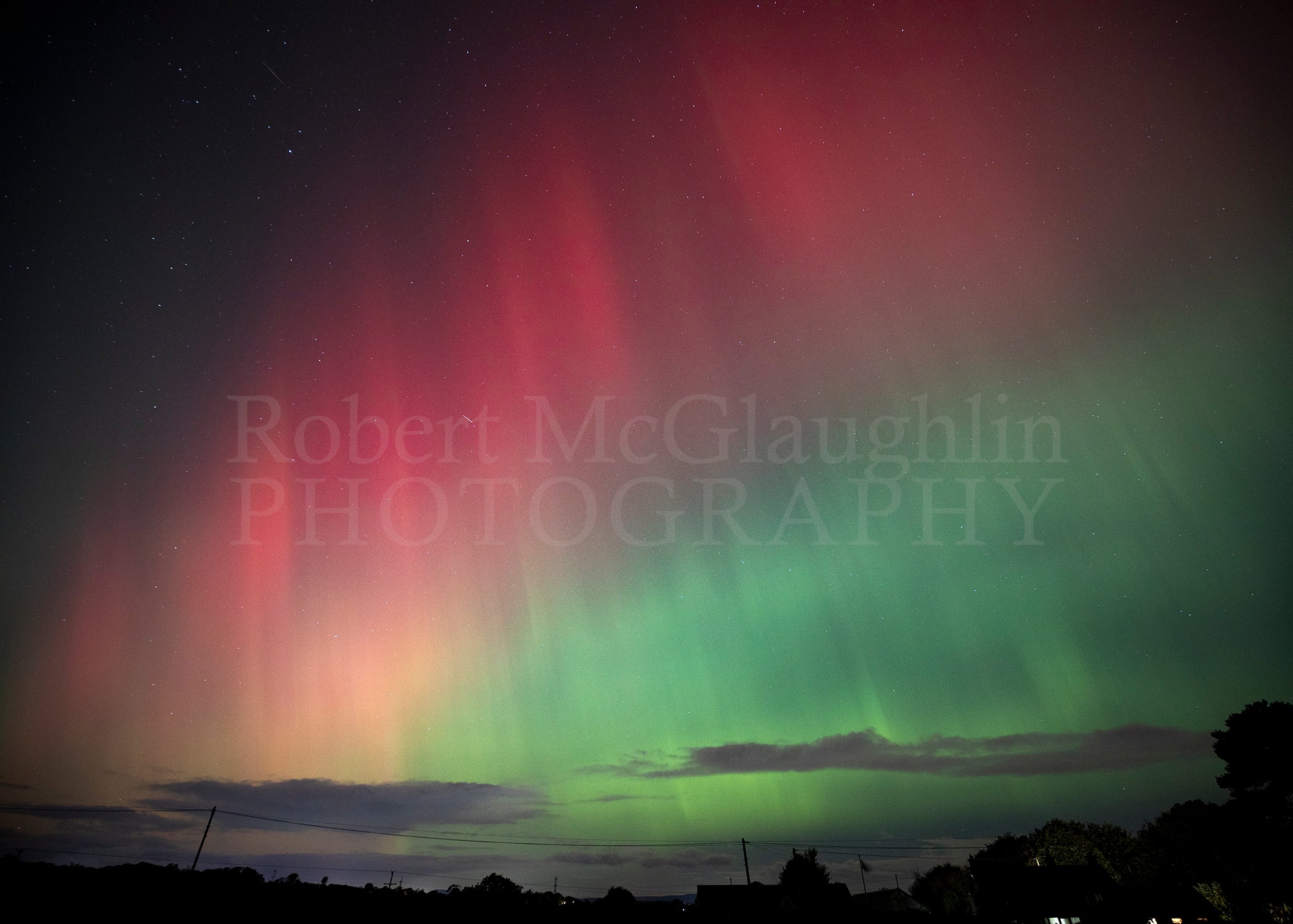 Neon Sky over Magherafelt, Co. Derry/Londonderry 2