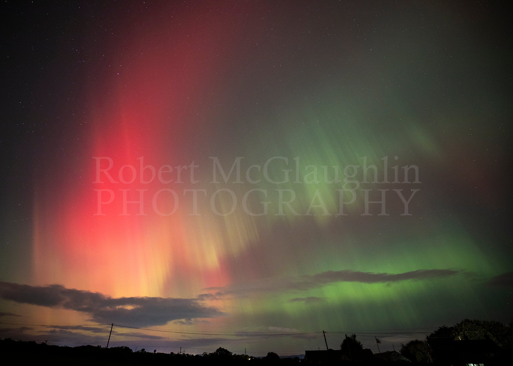 Neon Sky over Magherafelt, Co. Derry/Londonderry 3