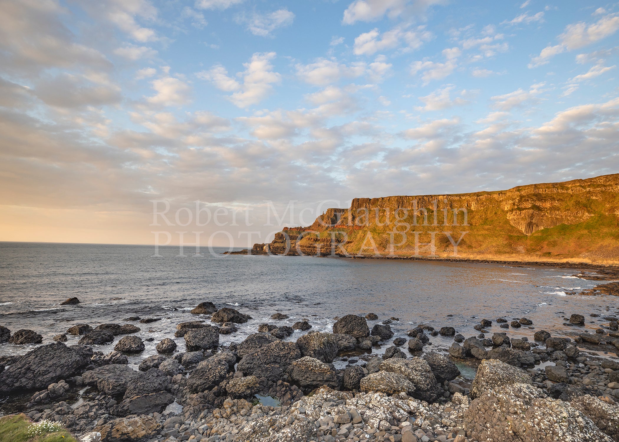 Sunshine on the Giants Causeway, Co. Antrim
