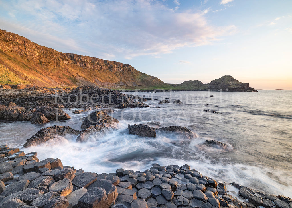 Golden Cliffs at the Giants Causeway, Co. Antrim
