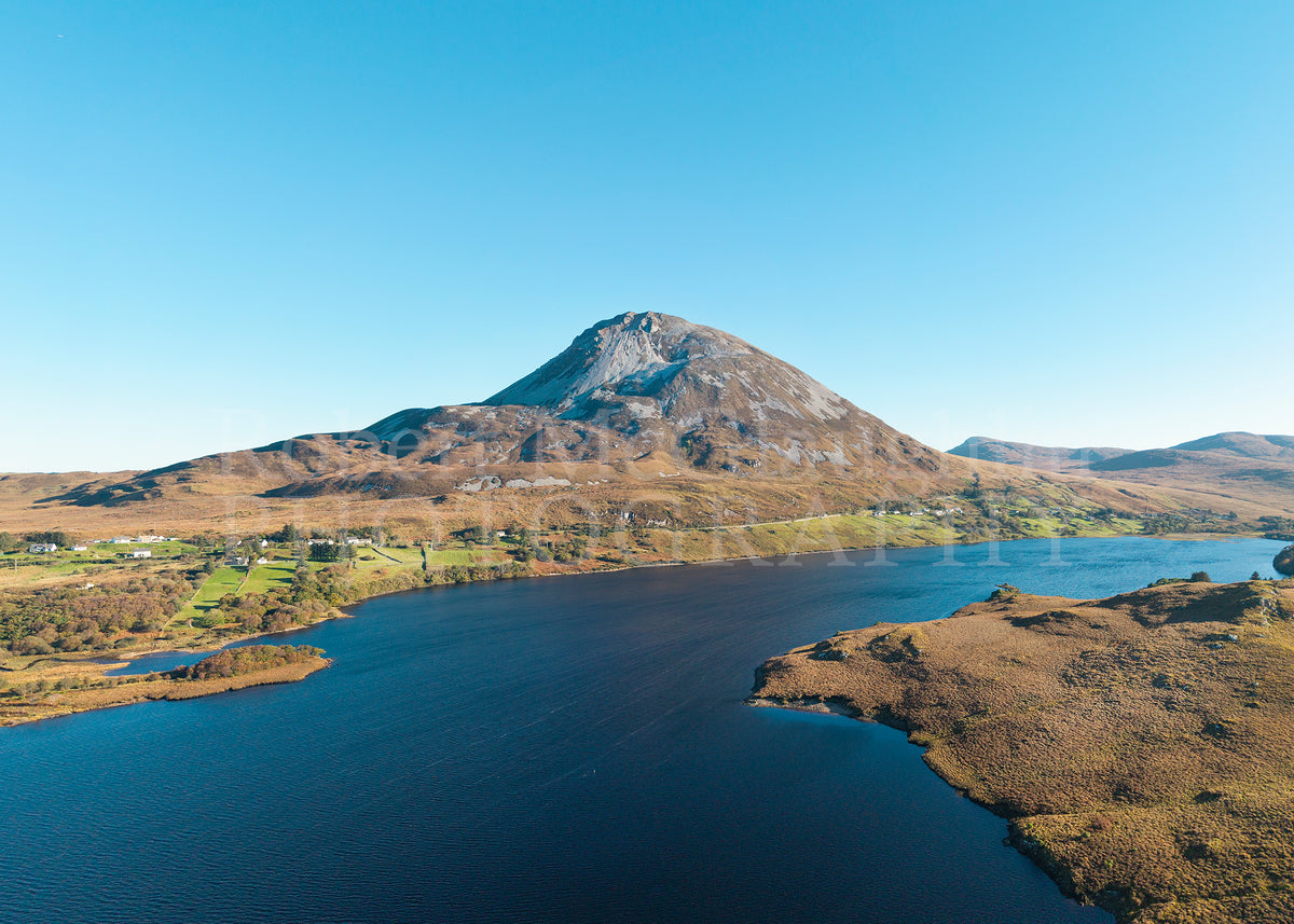 Errigal over Dunlewey Lough, Co. Donegal