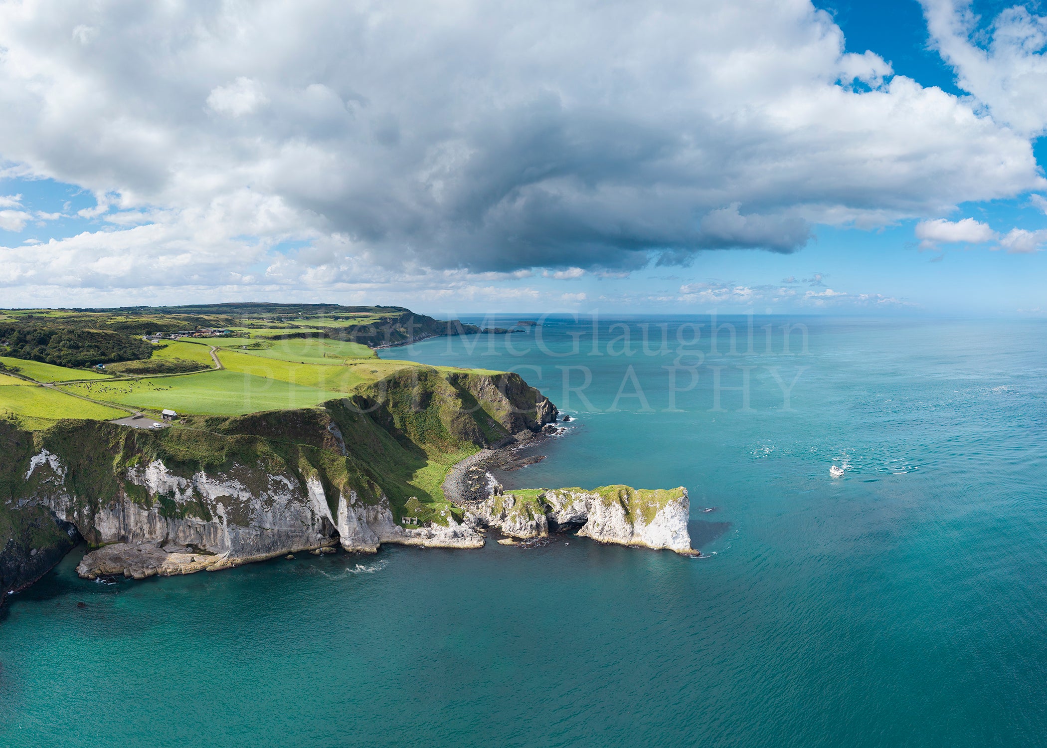 Sunshine on Kinbane Head, Co. Antrim