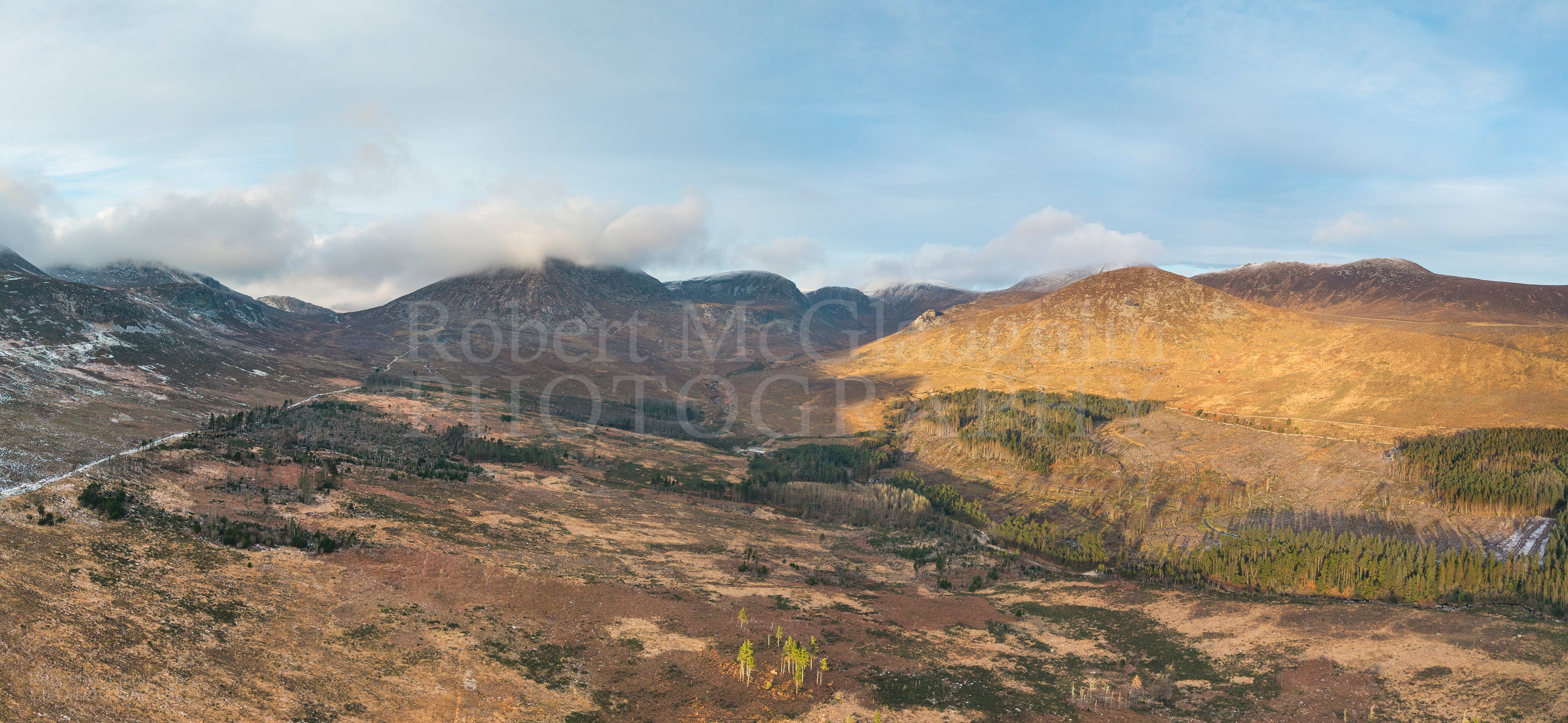 Mourne Mountains in Winter, Co. Down