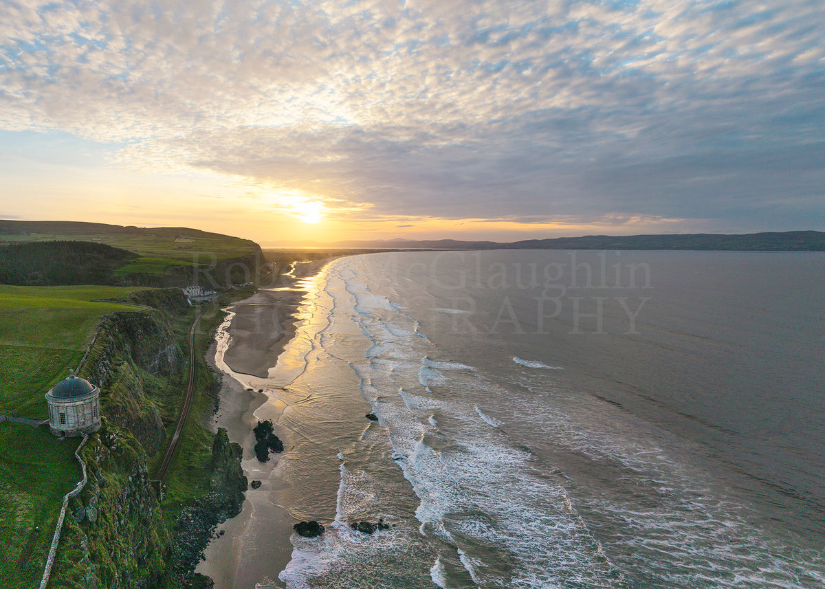 Autumn Sunset, Mussenden Temple, Co. Derry/Londonderry