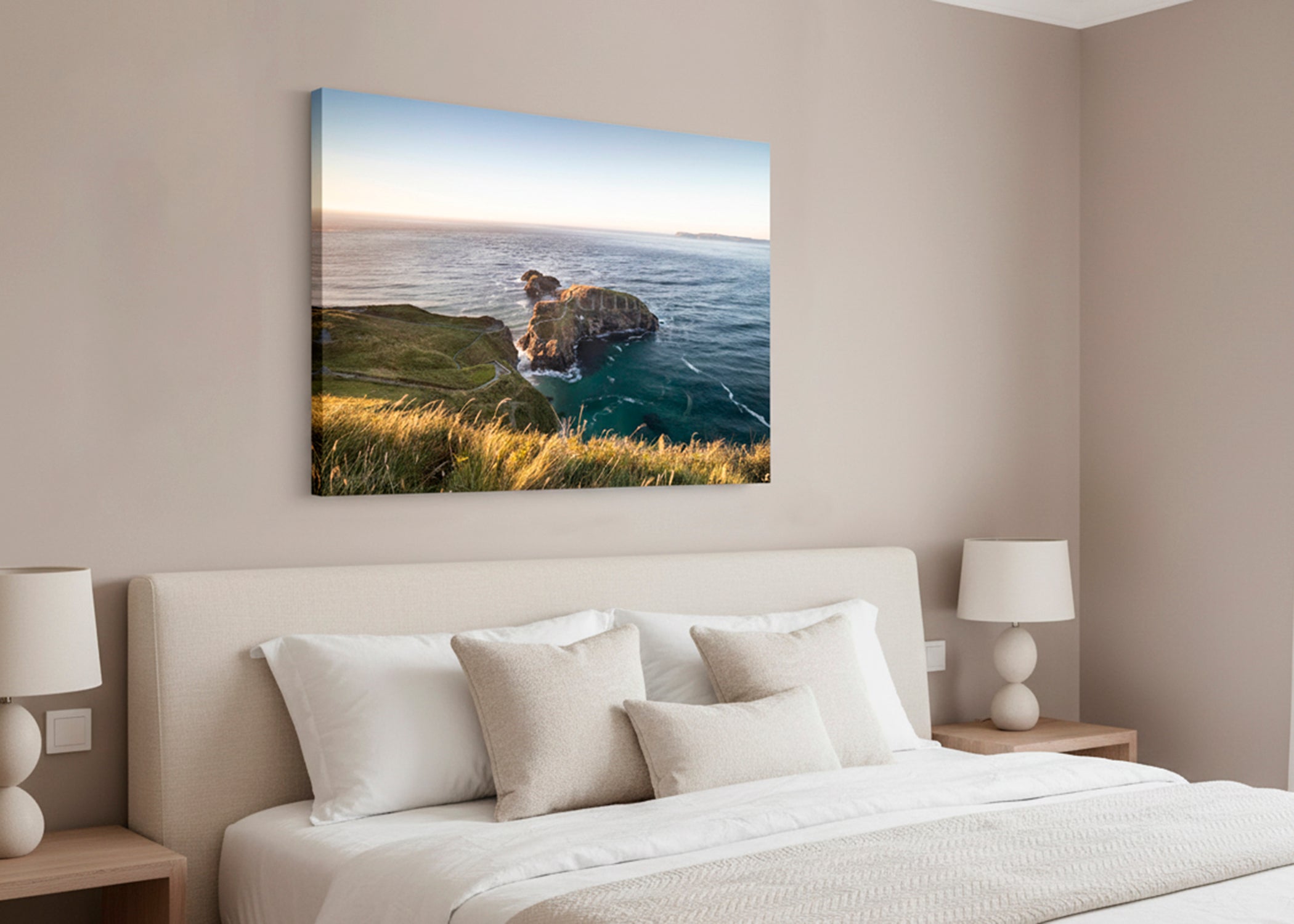 Carrick-a-Rede Sunset, Co. Antrim