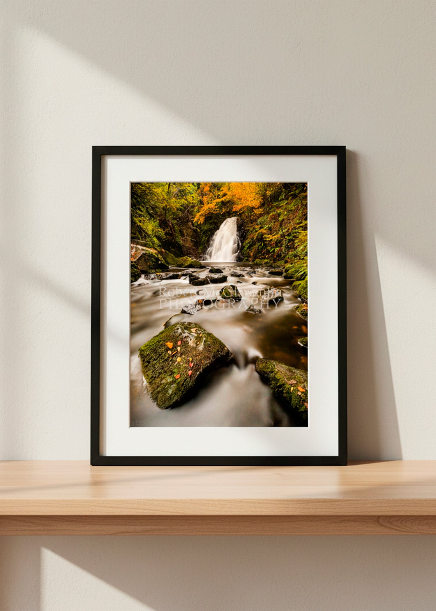 Gleno Waterfall (portrait), Co. Antrim