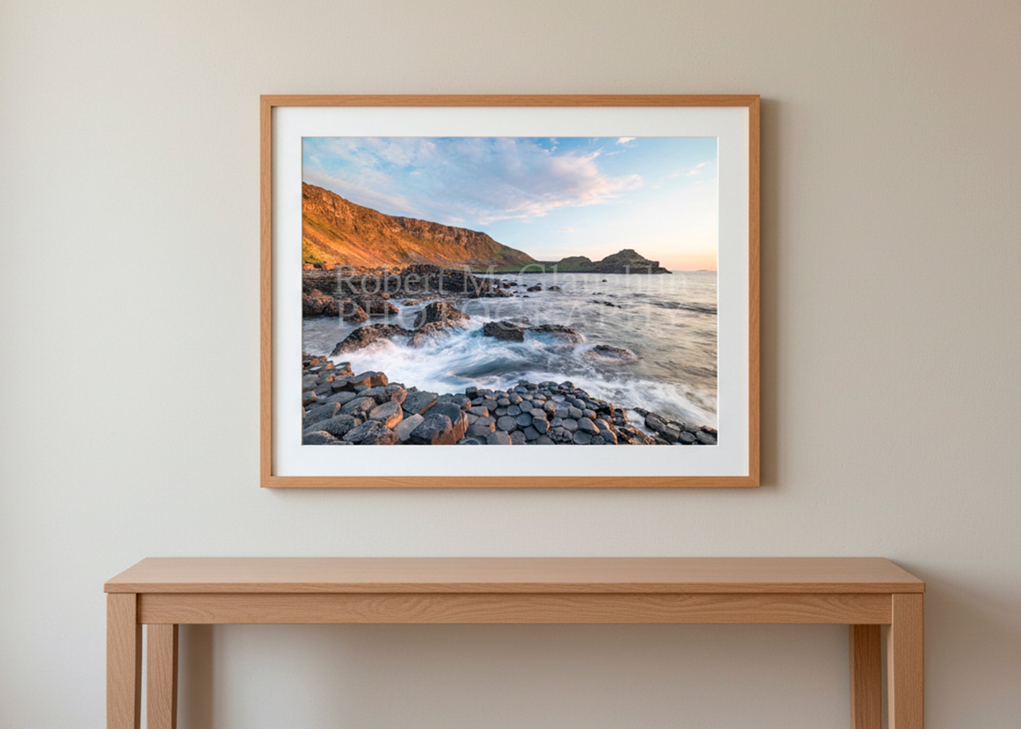Golden Cliffs at the Giants Causeway, Co. Antrim