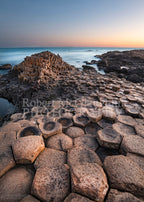 Giants Causeway Blue Hour, County Antrim (Portrait)