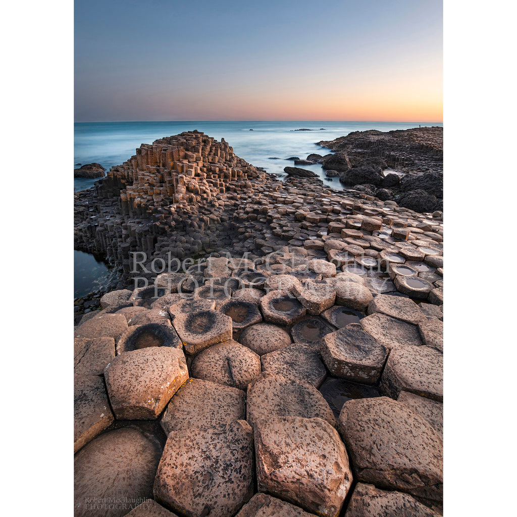 Giants Causeway Blue Hour, County Antrim (Portrait)