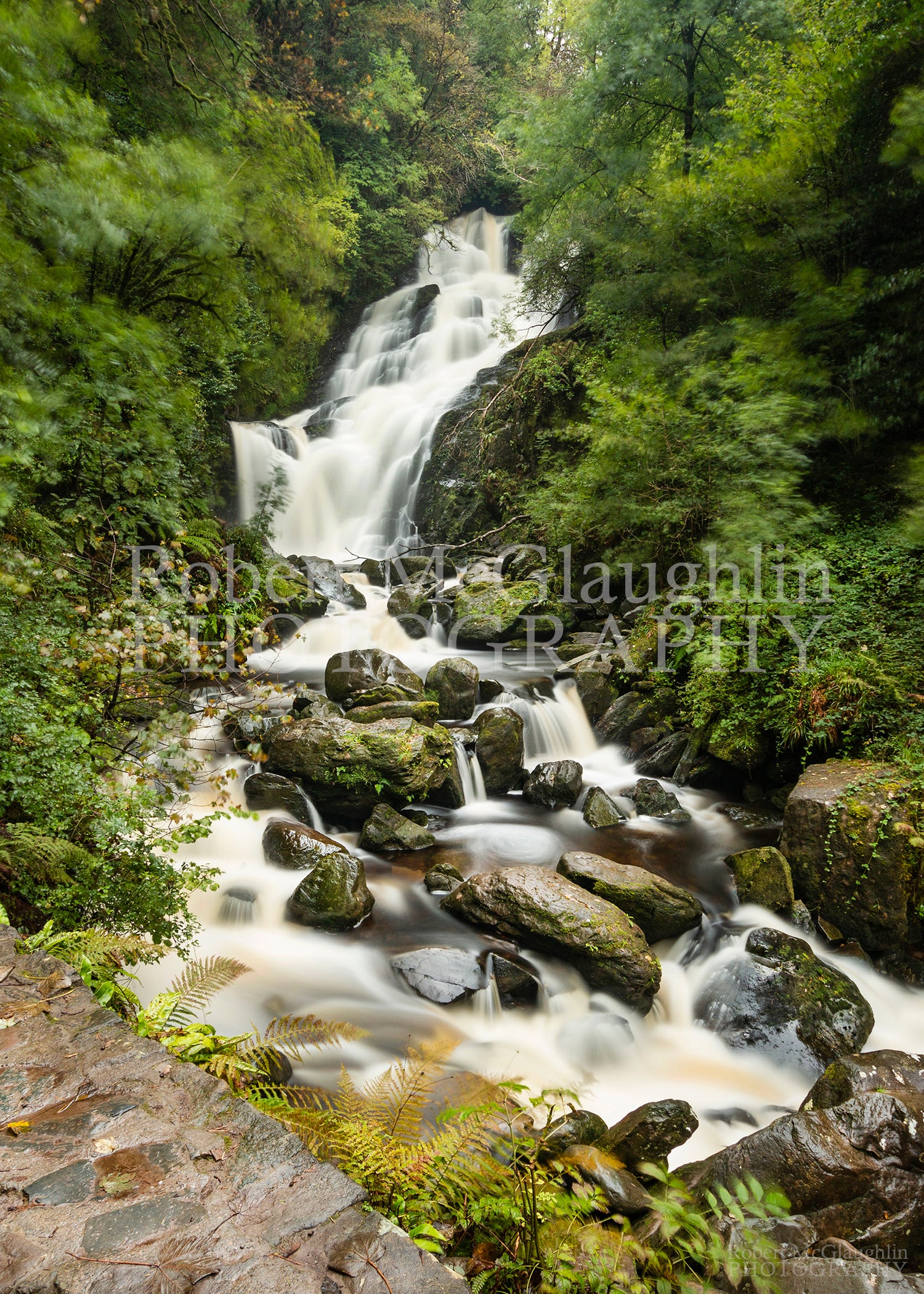 Torc Waterfall, Killarney, Co. Kerry