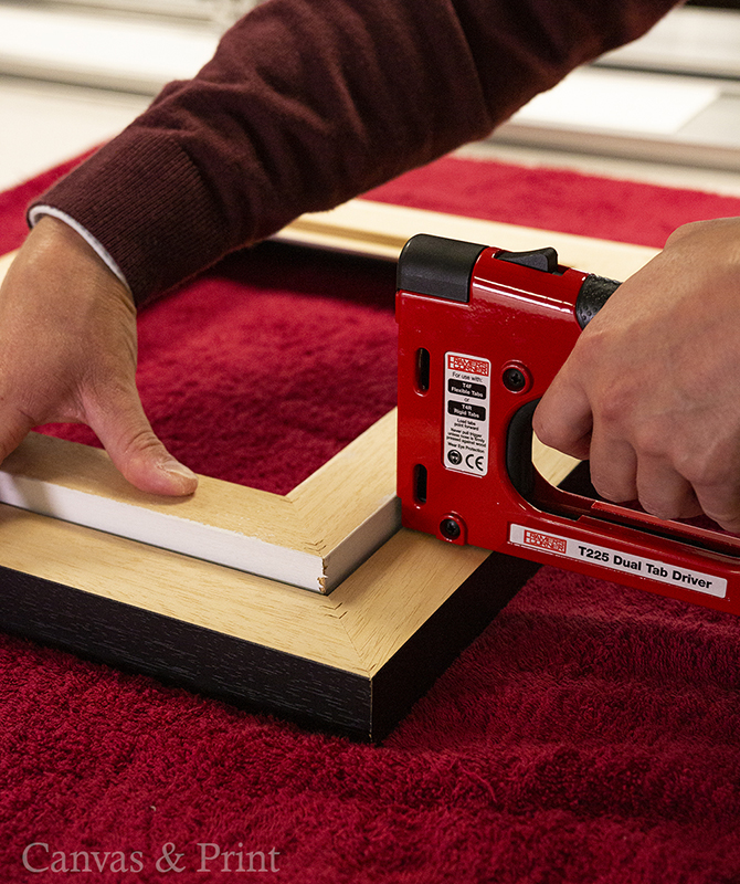All picture framing is carried out in house.